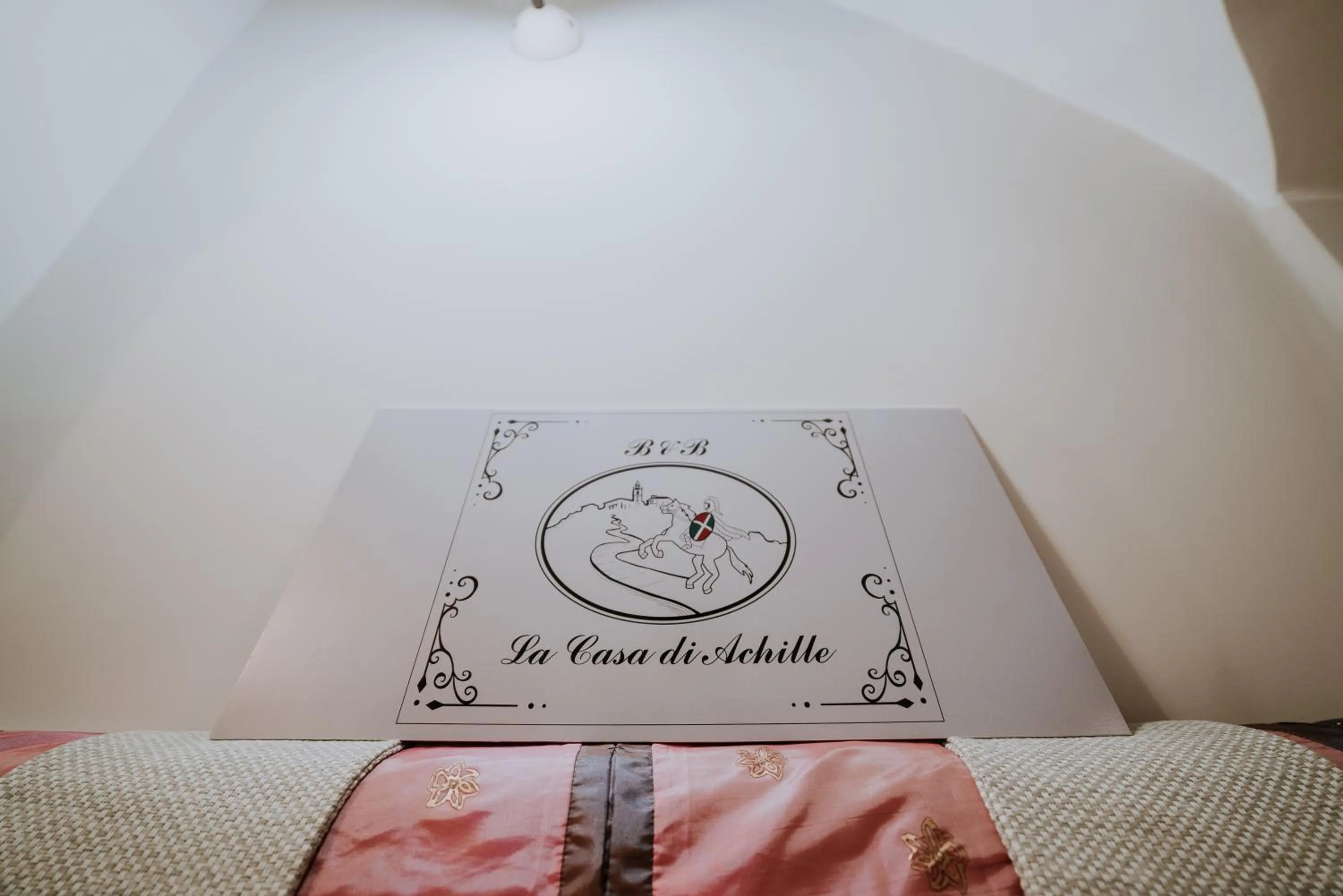 Bed in La casa di Achille