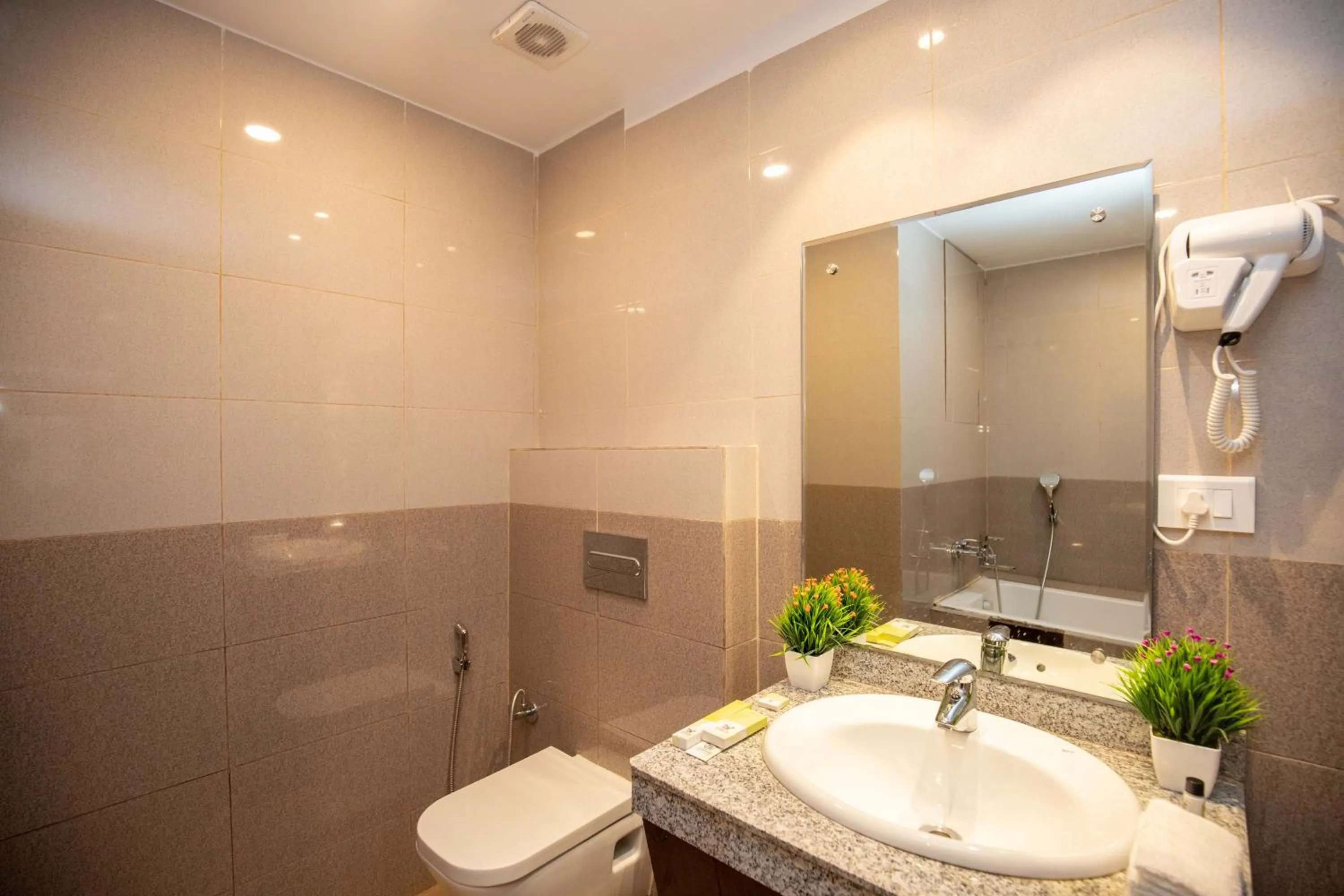 Bathroom in Hotel Palm International