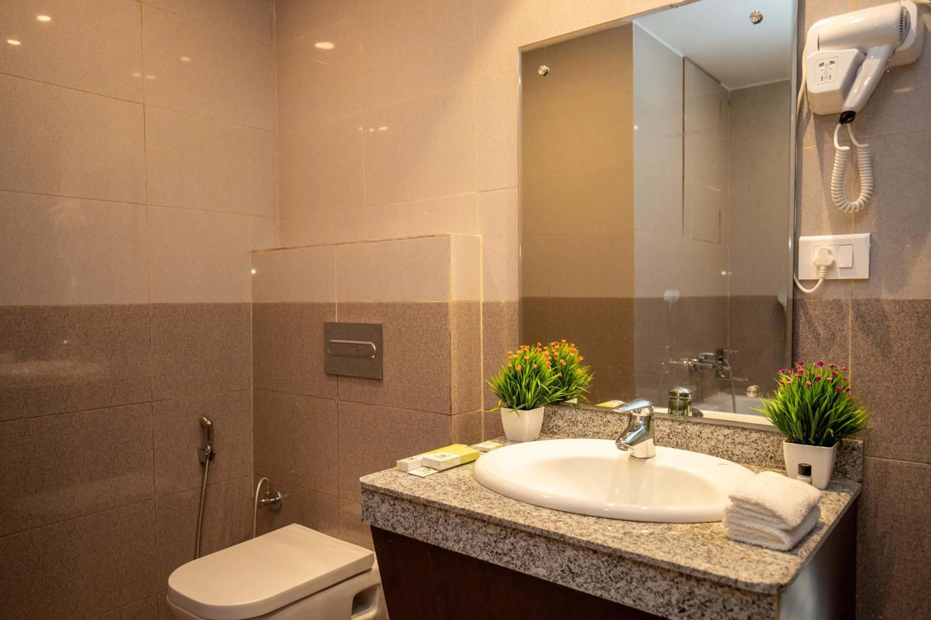 Bathroom in Hotel Palm International
