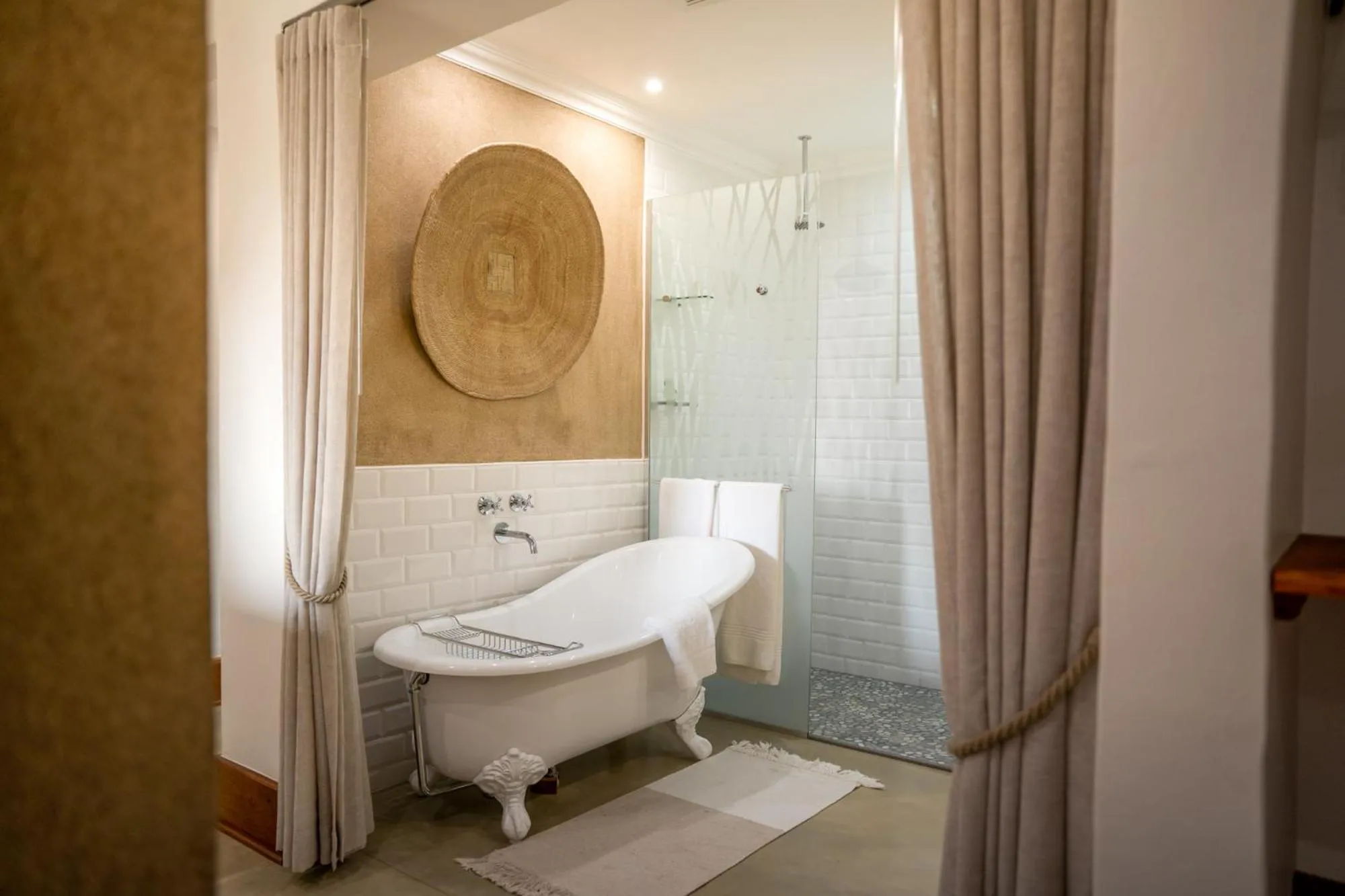 Bath in The Chobe Safari Lodge