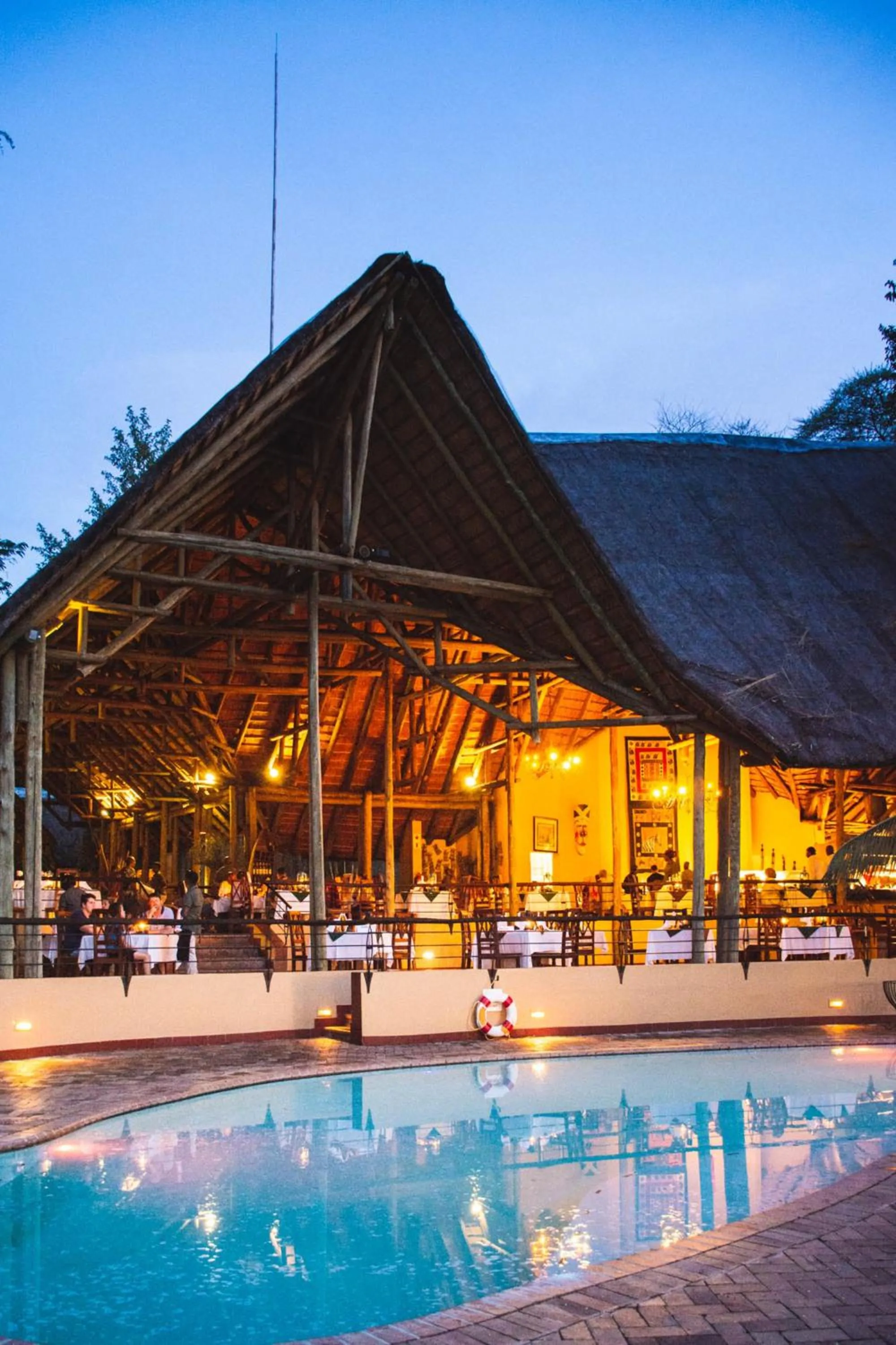 Property building in Chobe Safari Lodges