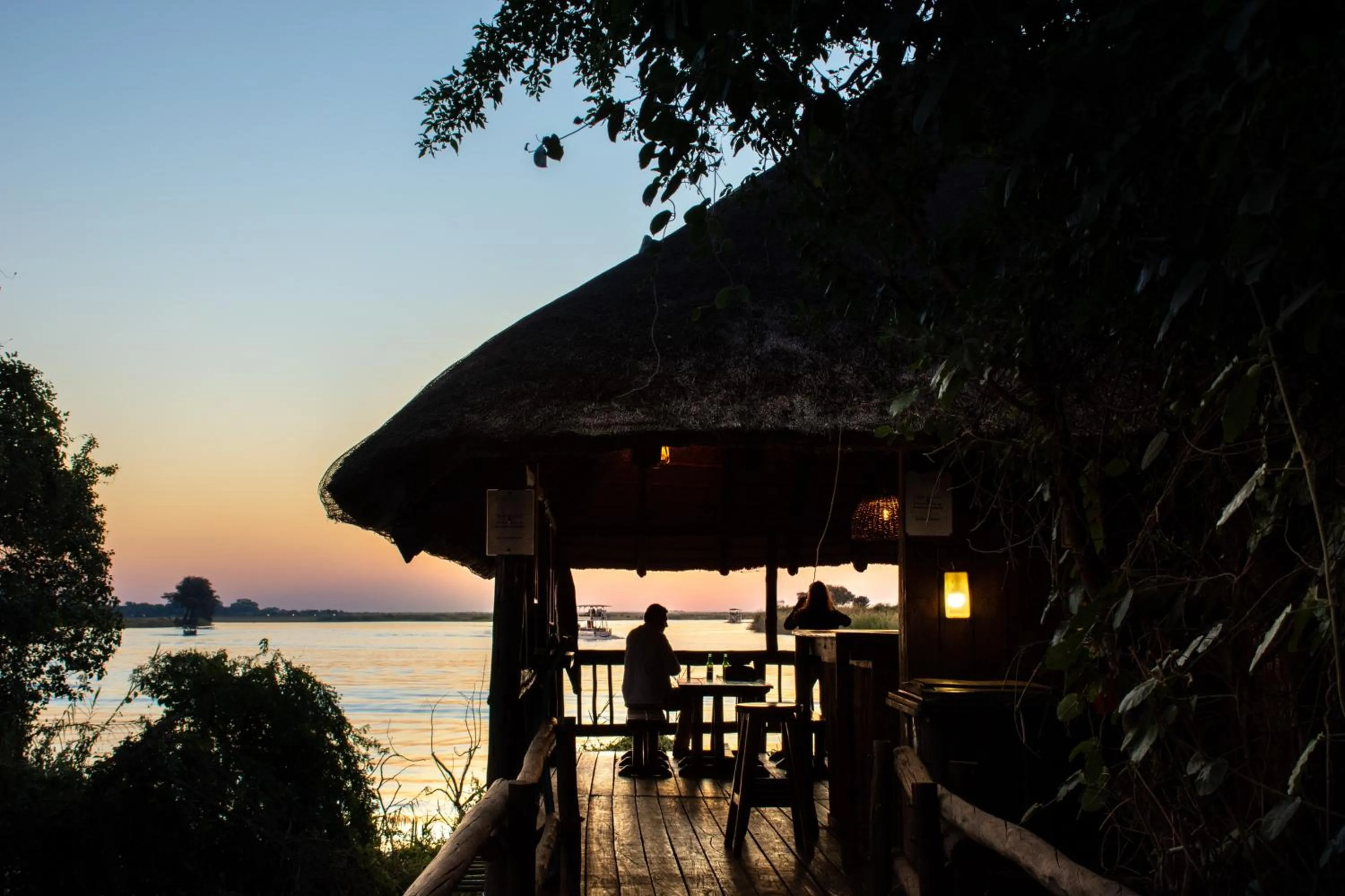 Patio in Chobe Safari Lodges