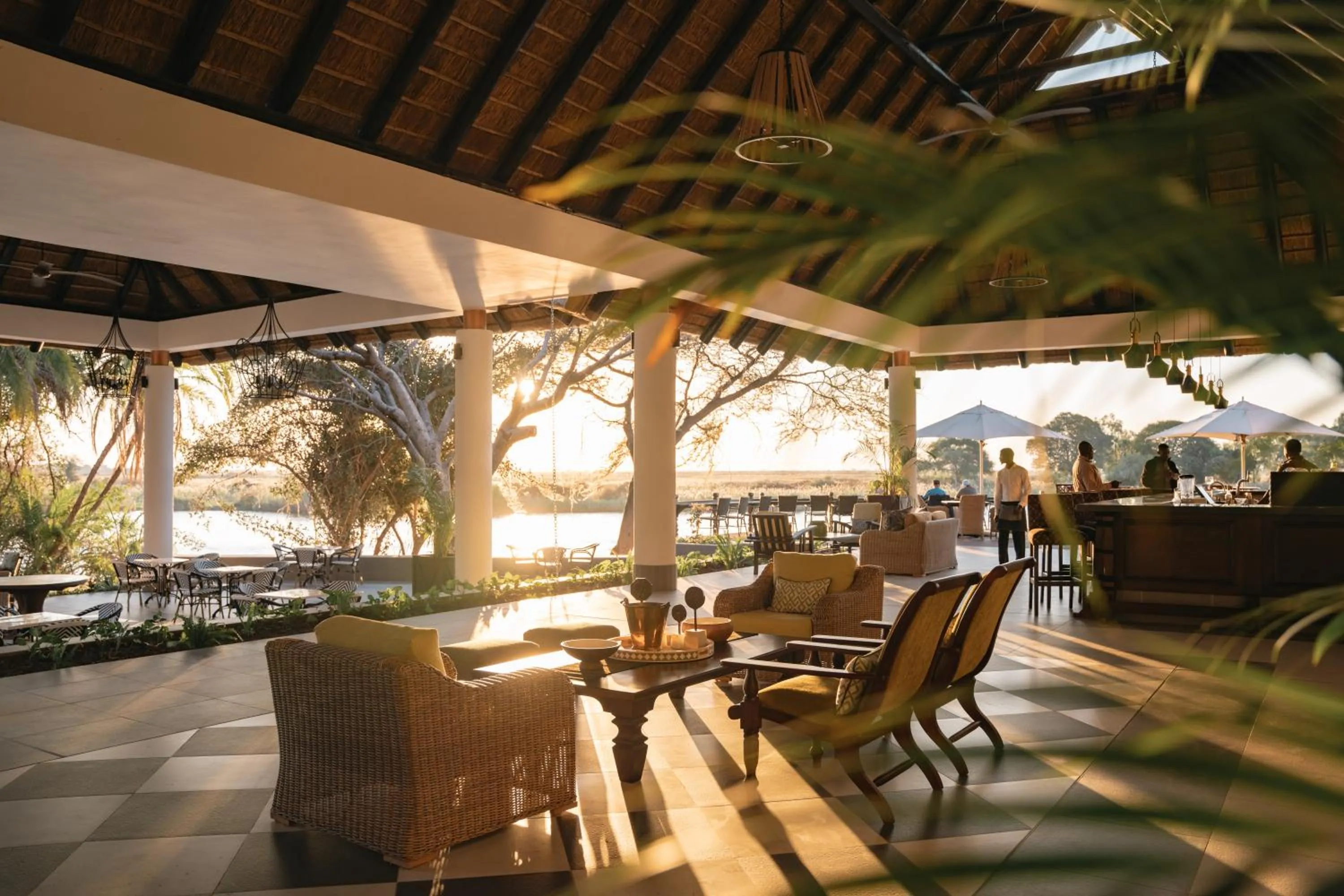 Restaurant/places to eat in The Chobe Safari Lodge