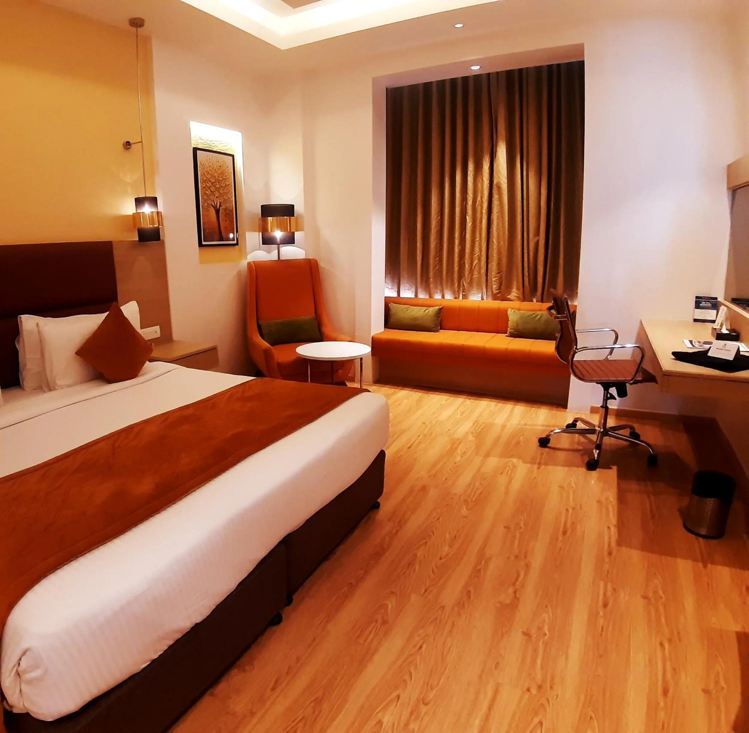 Photo of the whole room, Bed in Best Western Vrindavan