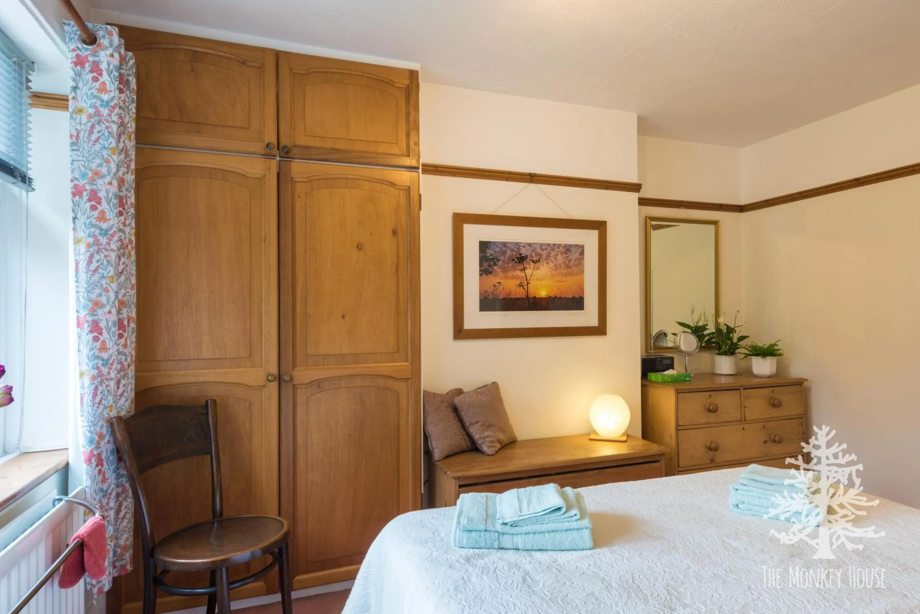 Bedroom in The Monkey House B&B