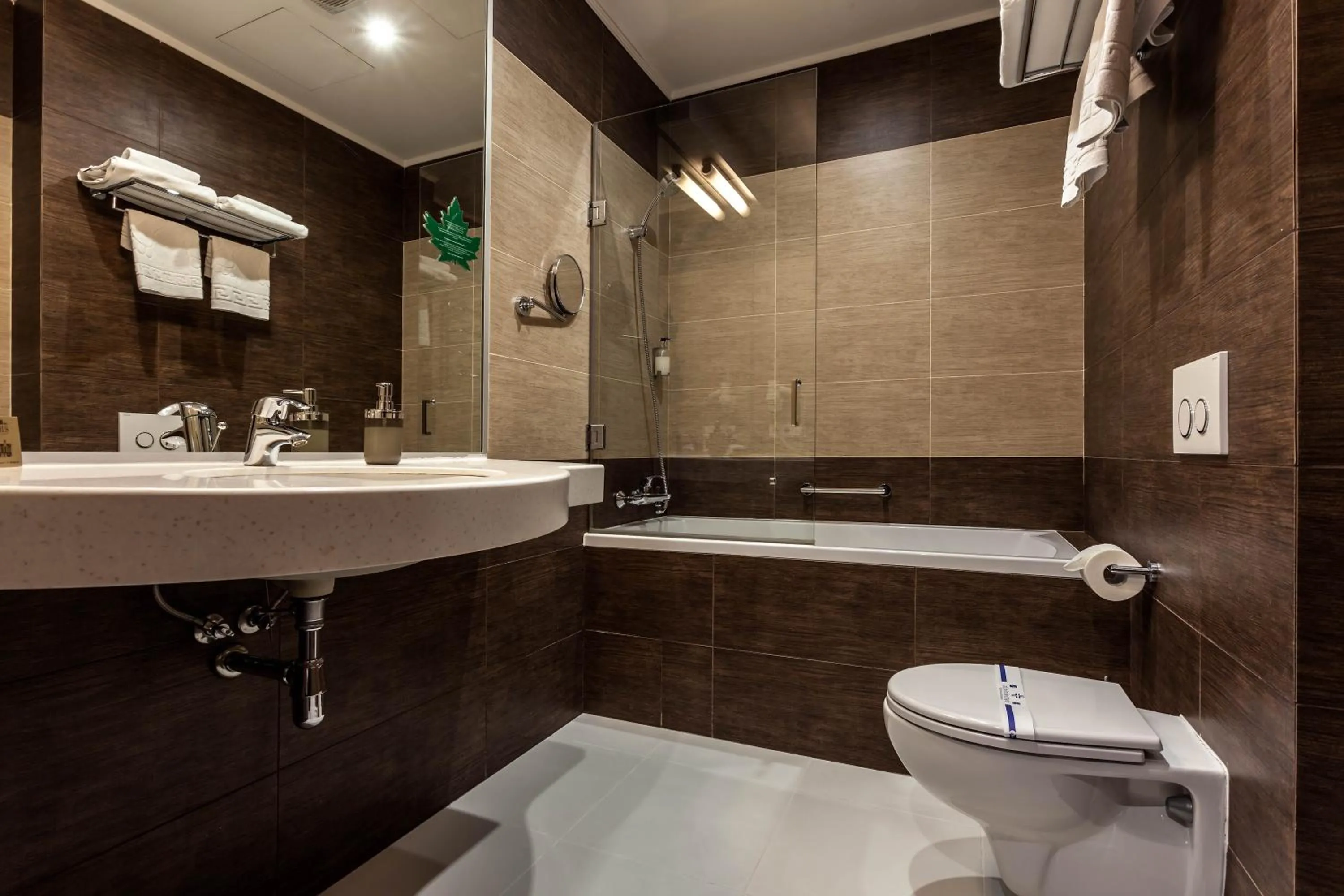 Bathroom in Rius Hotel Lviv