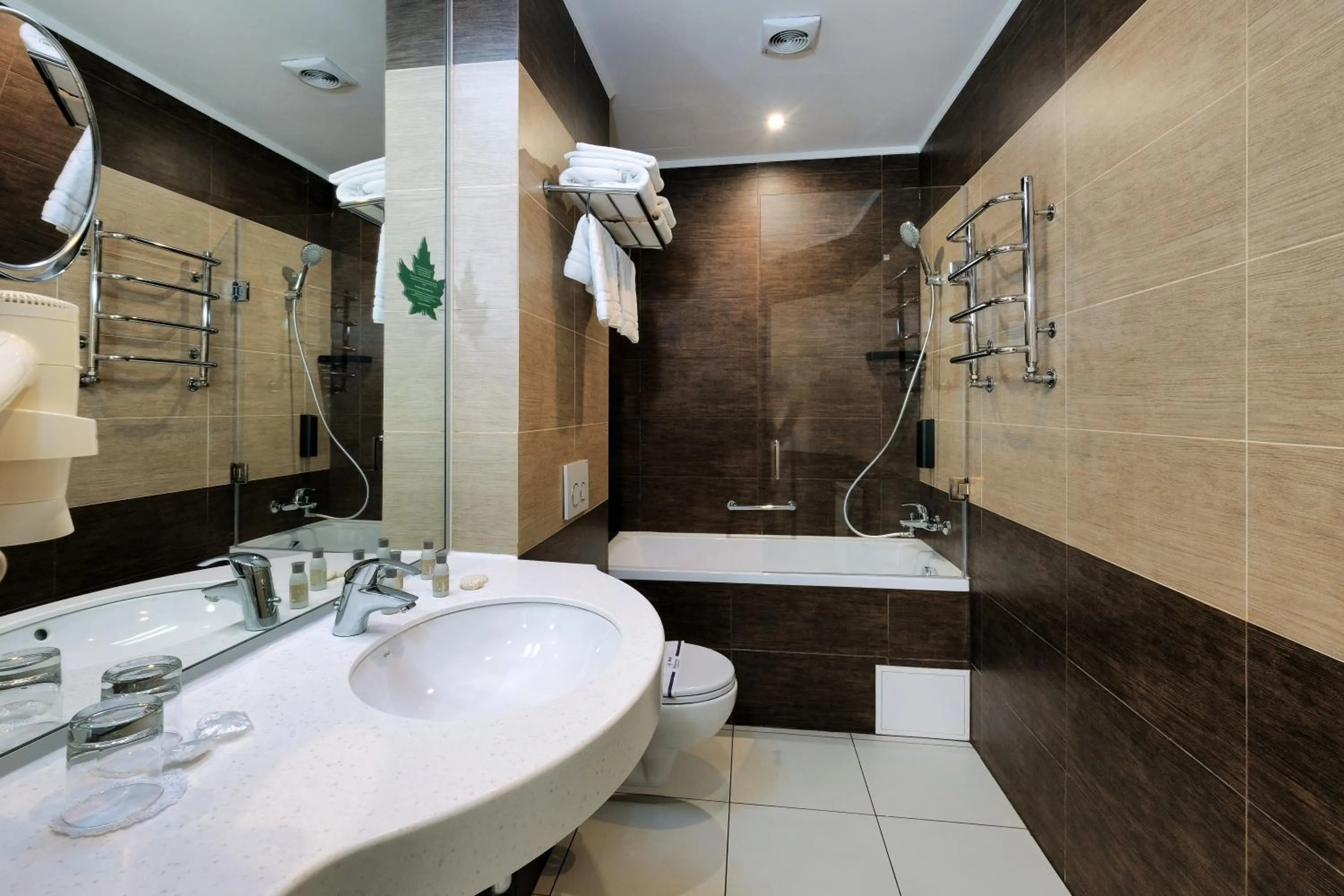 Bathroom in Rius Hotel Lviv