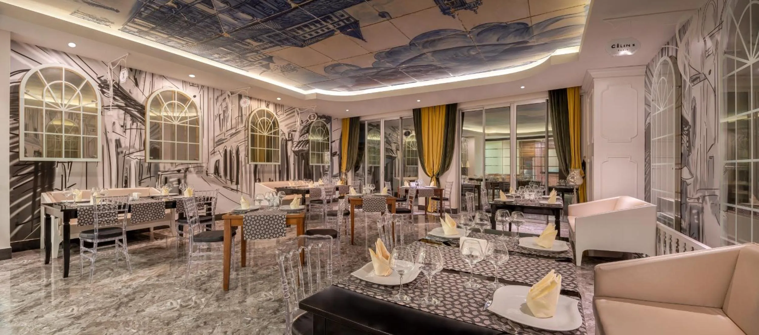 Restaurant/places to eat in Botanik Platinum Hotel