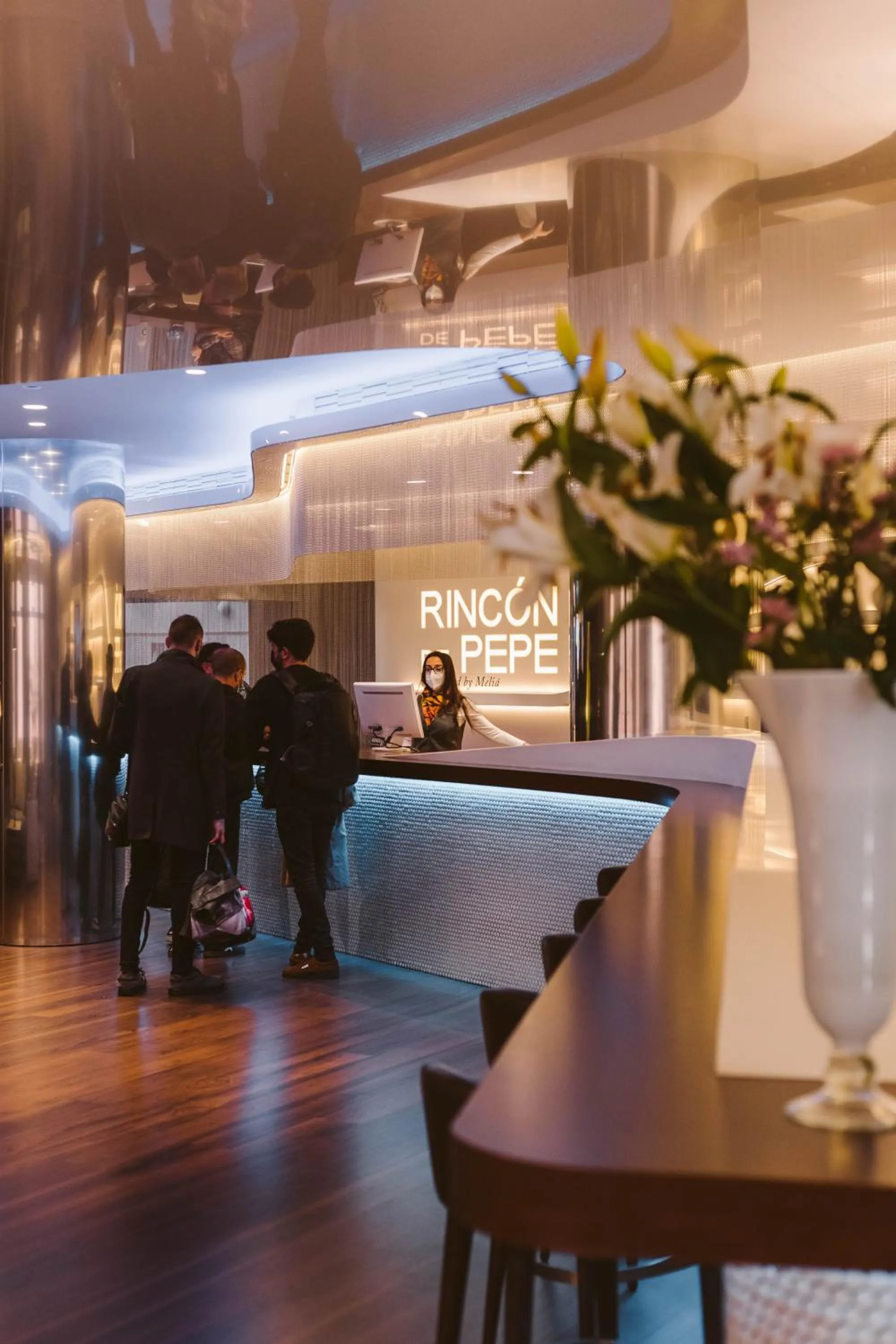 Lobby or reception in Hotel Murcia Rincón de Pepe Affiliated by Meliá