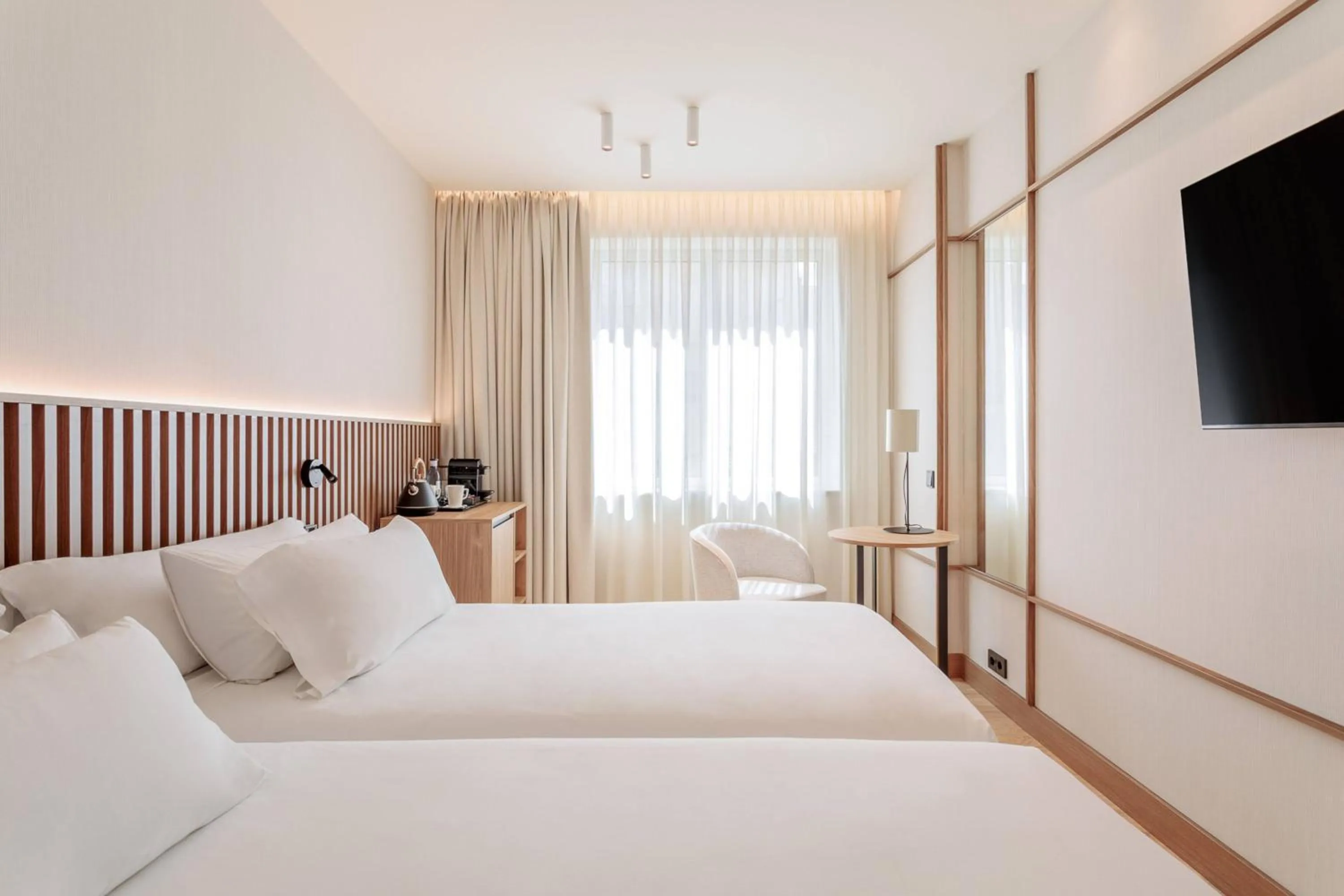 Bed in Hotel Murcia Rincón de Pepe Affiliated by Meliá