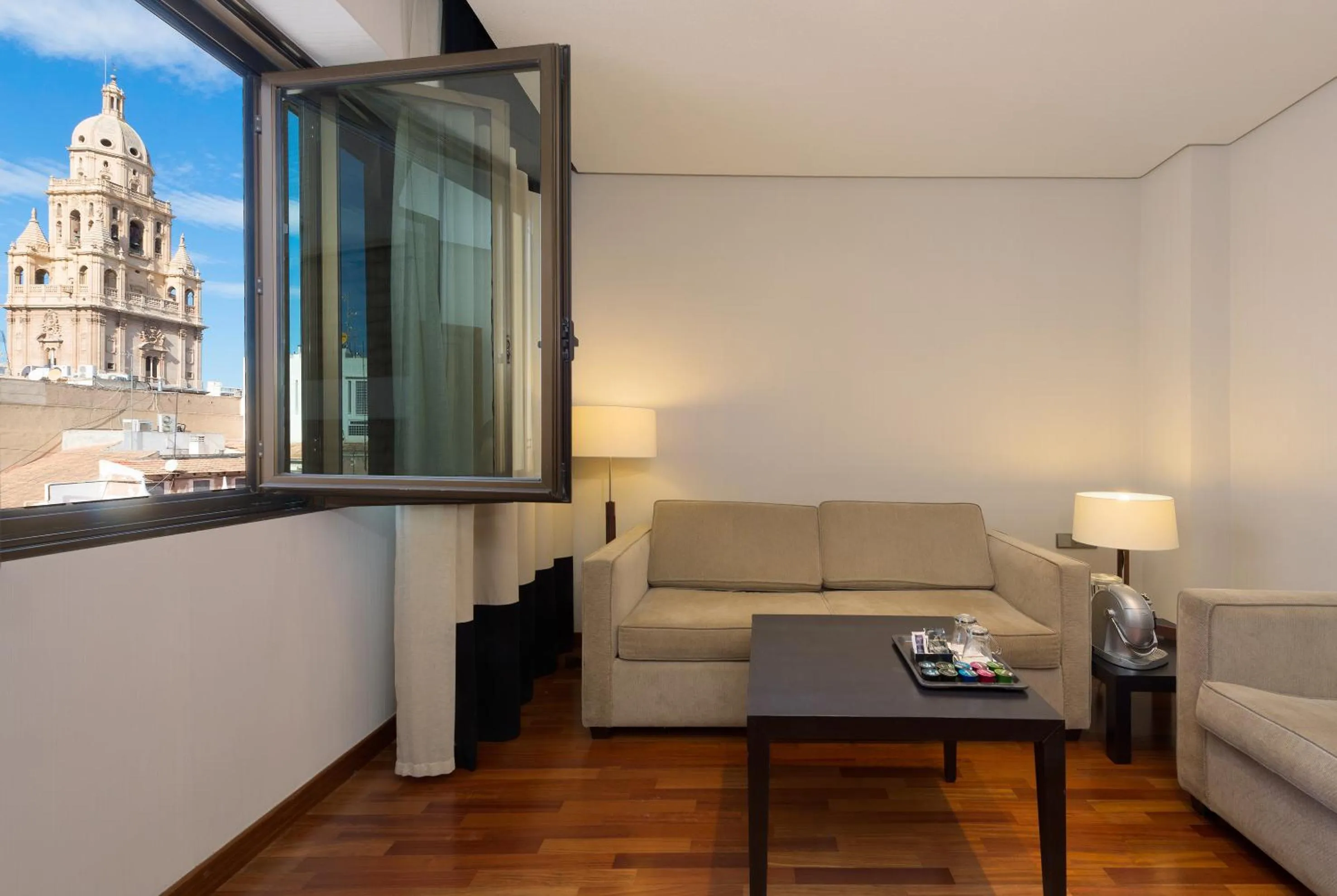 Living room in Hotel Murcia Rincón de Pepe Affiliated by Meliá