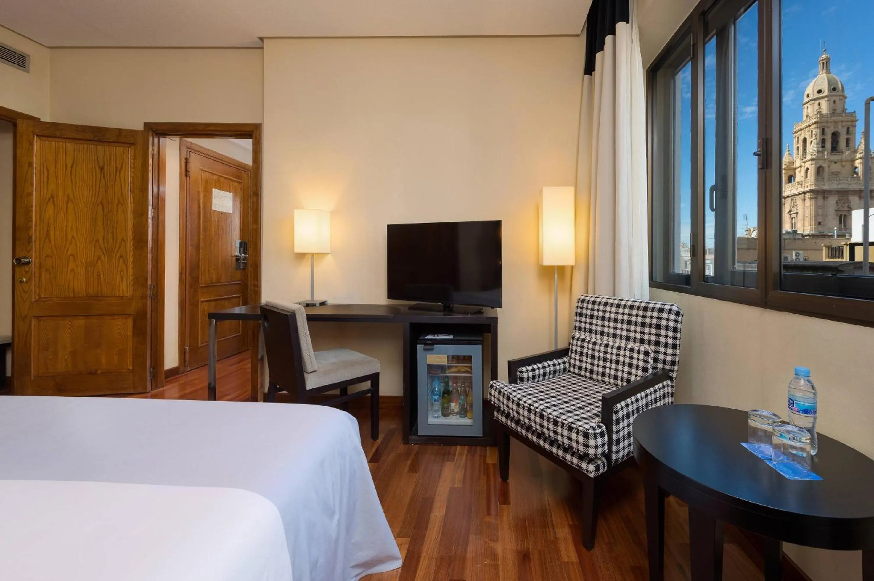 Bed in Hotel Murcia Rincón de Pepe Affiliated by Meliá