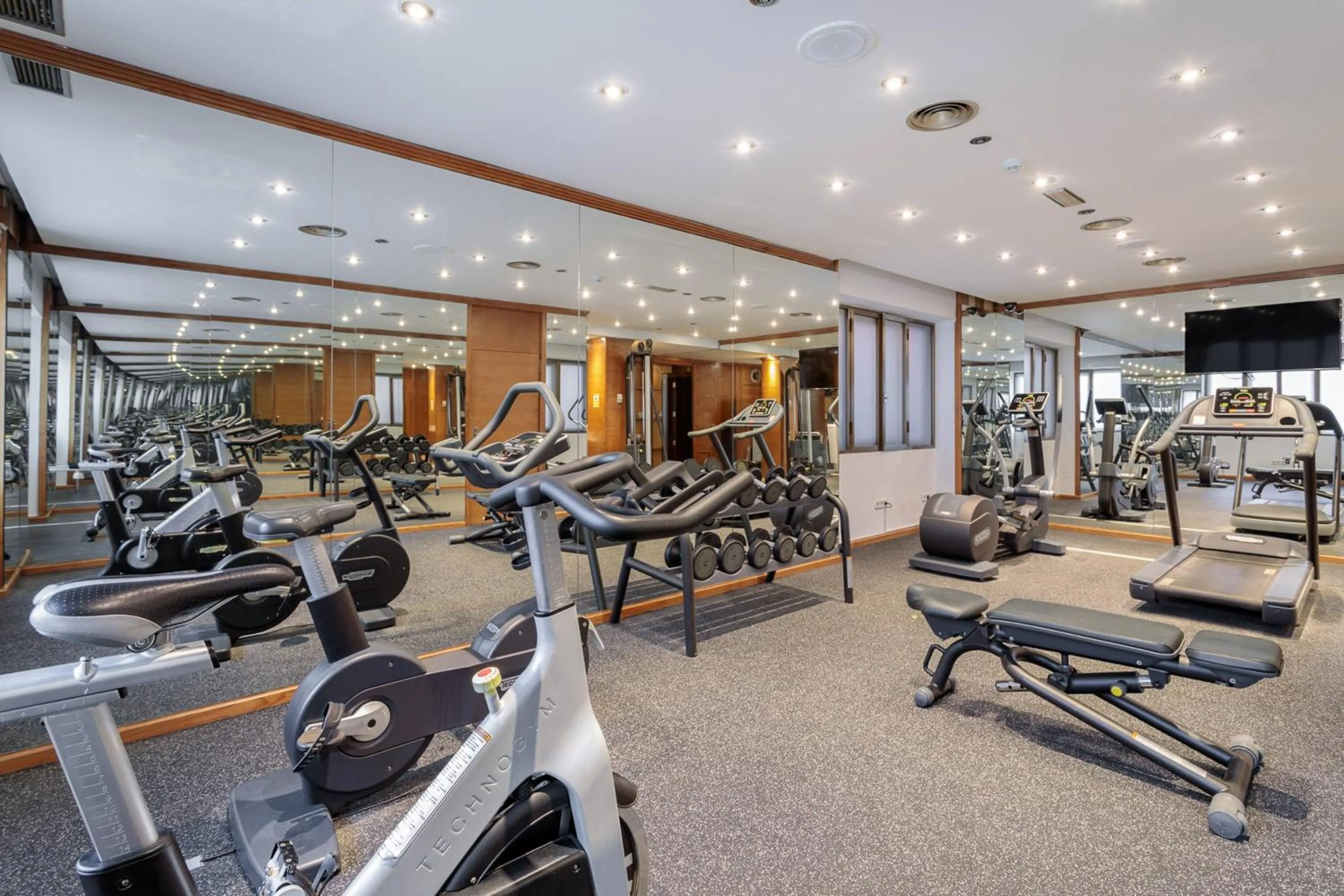 Fitness centre/facilities in Hotel Murcia Rincón de Pepe Affiliated by Meliá