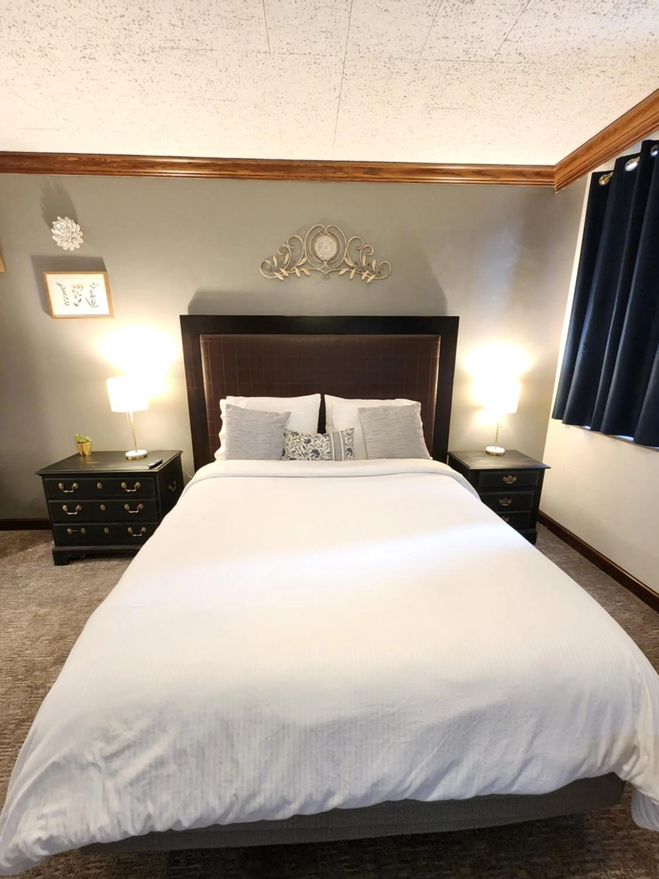 Bed in Hotel Phillips