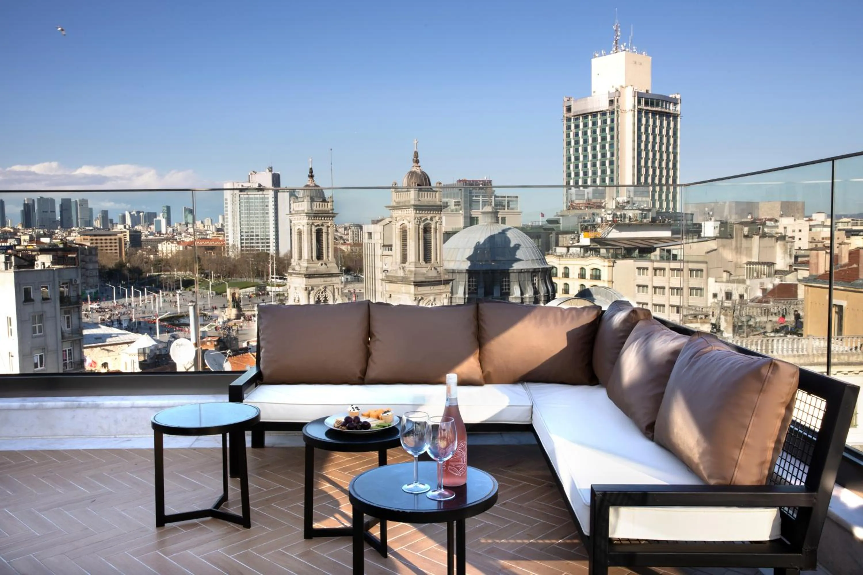 Balcony/Terrace in The Trinity Hotel Taksim - Special Category