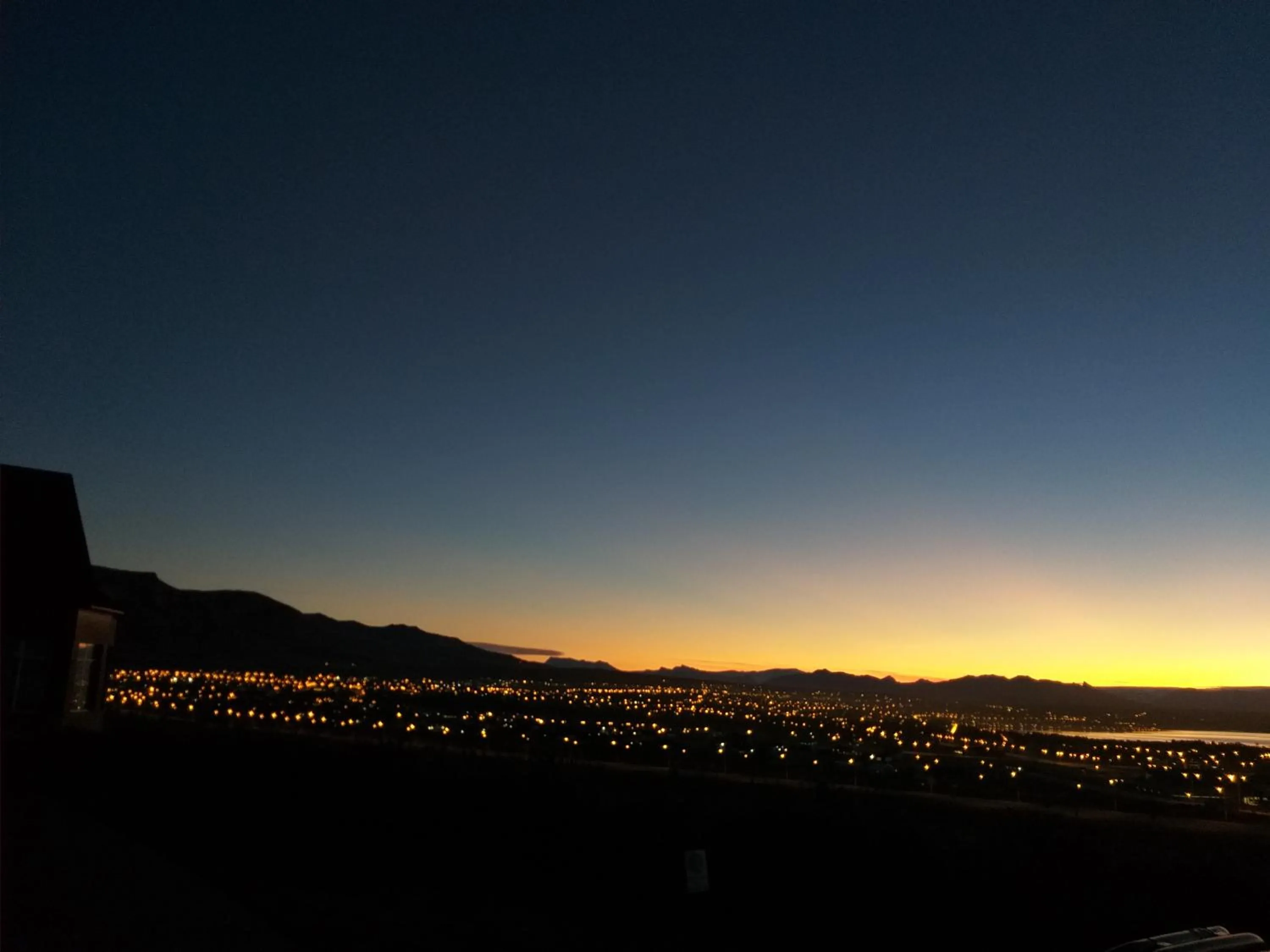 Sunset in Alto Calafate Hotel