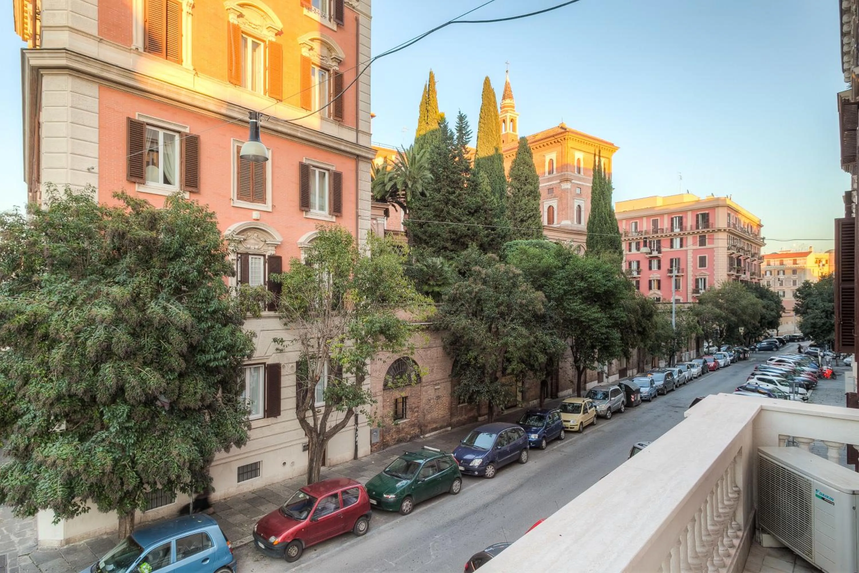 City view in Otium Maecenatis Apartments