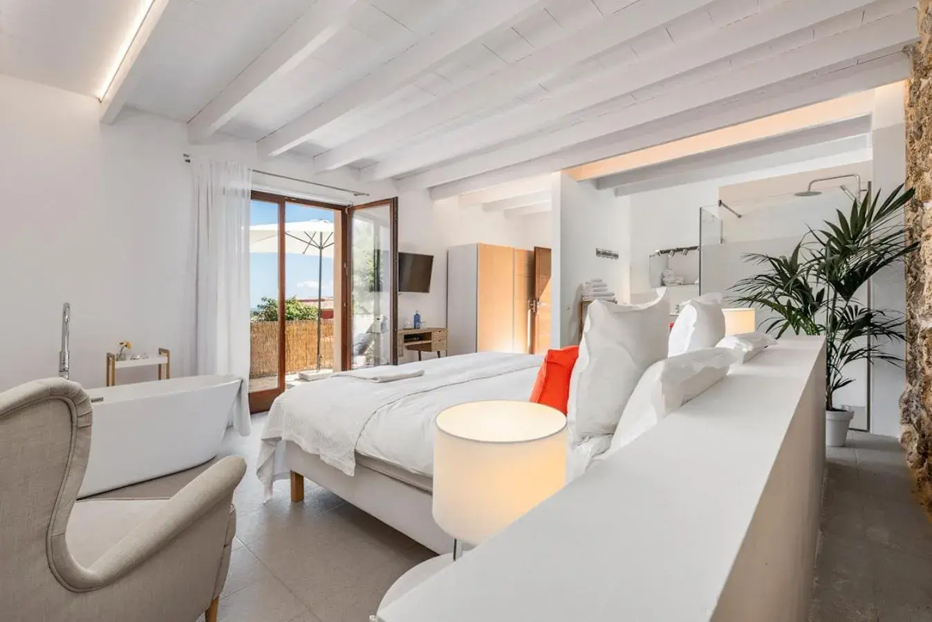 Double or Twin Room with Terrace in Finca Son Arnau Double or Twin Room with Terrace in Finca Son Arnau