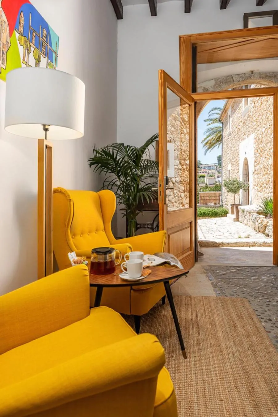 Lounge or bar in Finca Son Arnau