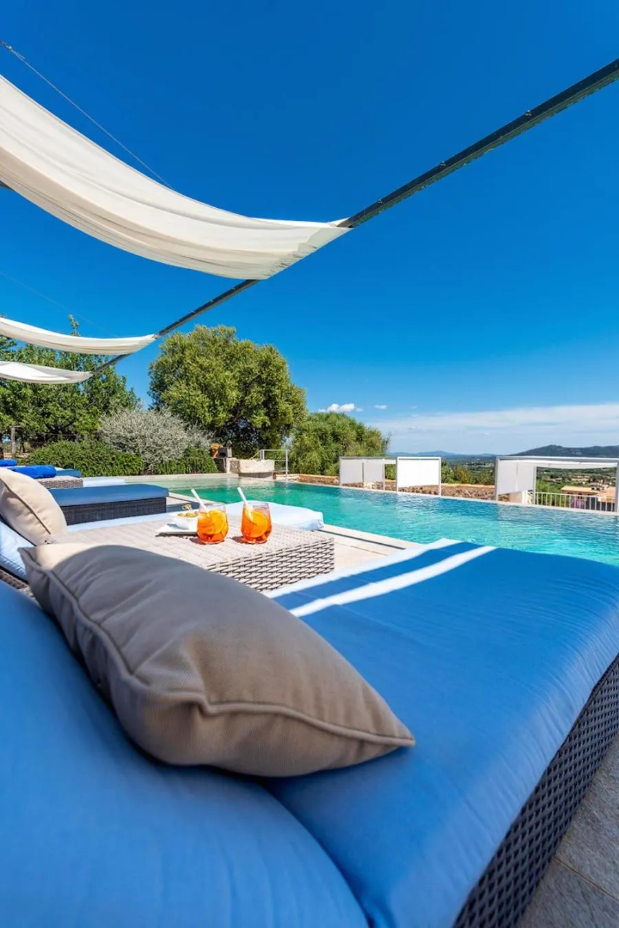 Swimming pool in Finca Son Arnau