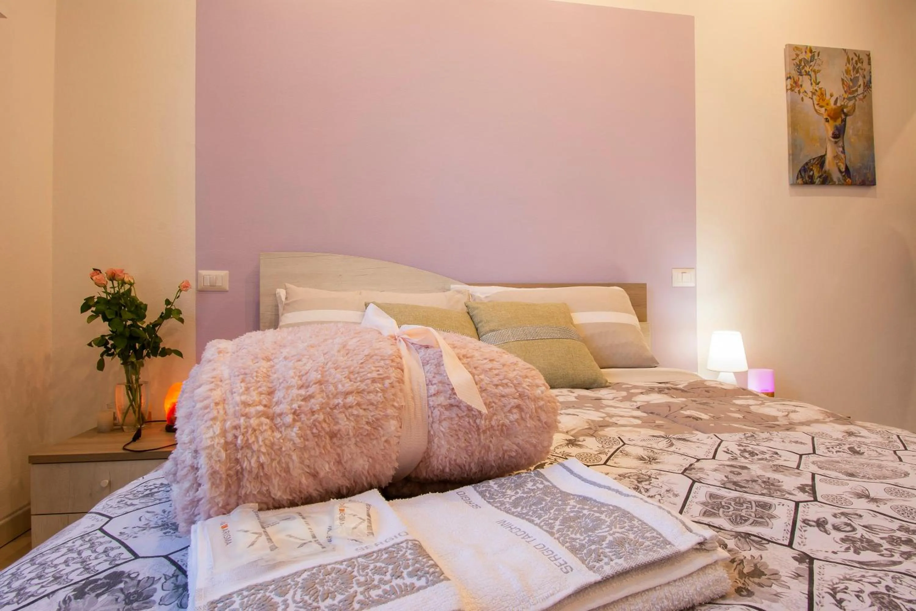 Bed in B&B Le Rose di Gori Cristina