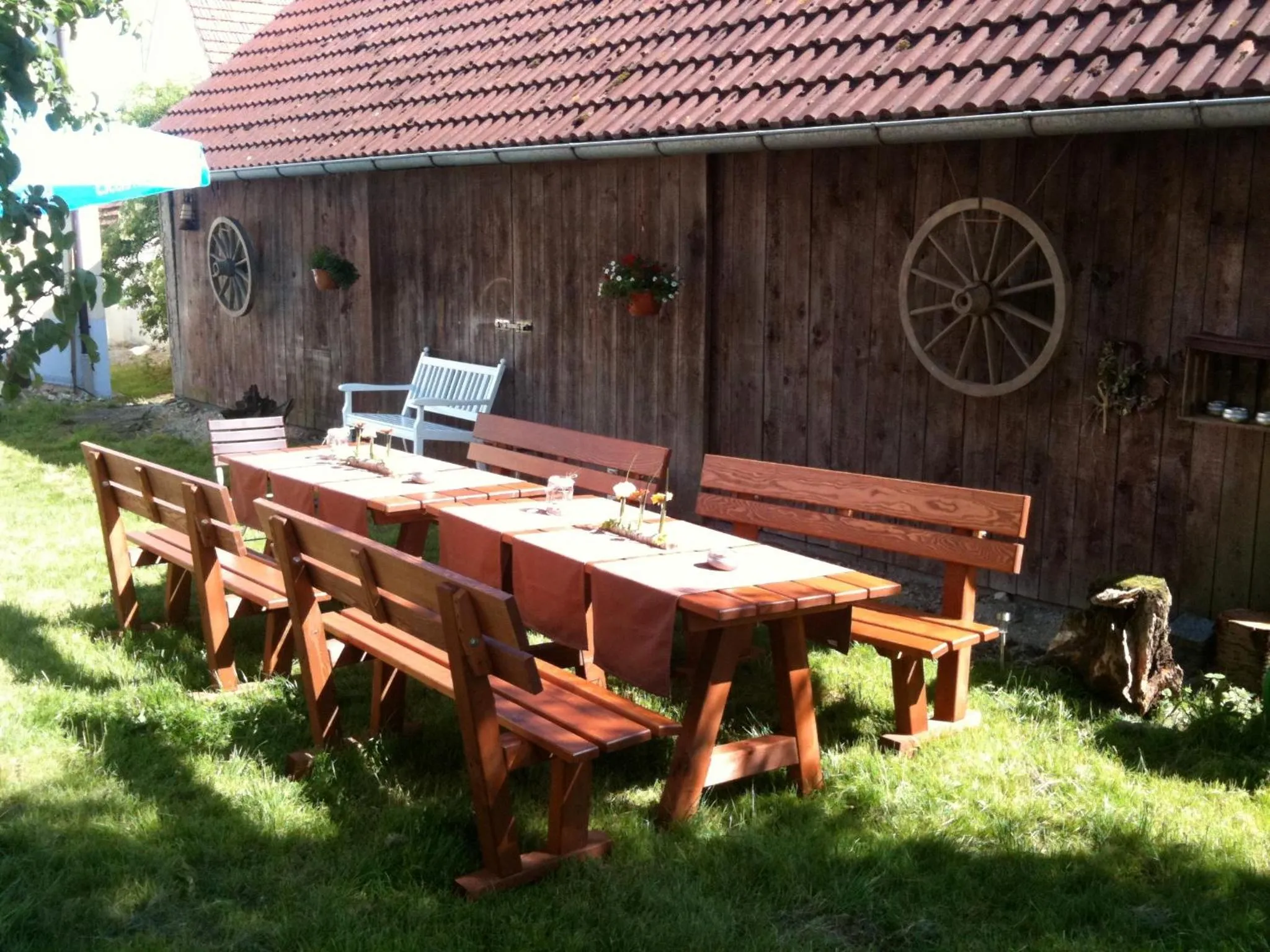 Garden in Landgasthof Weberhans