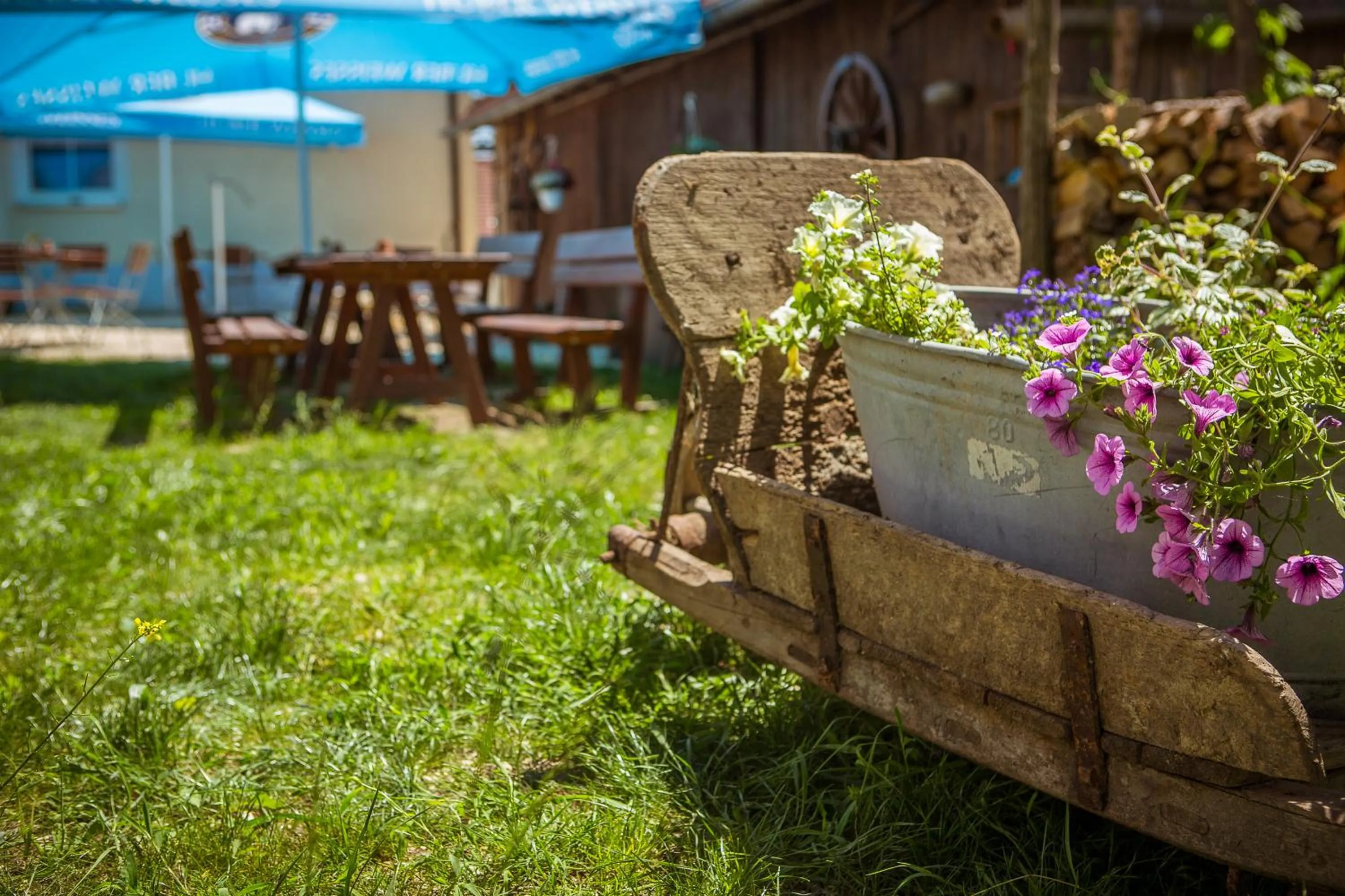 Garden in Landgasthof Weberhans
