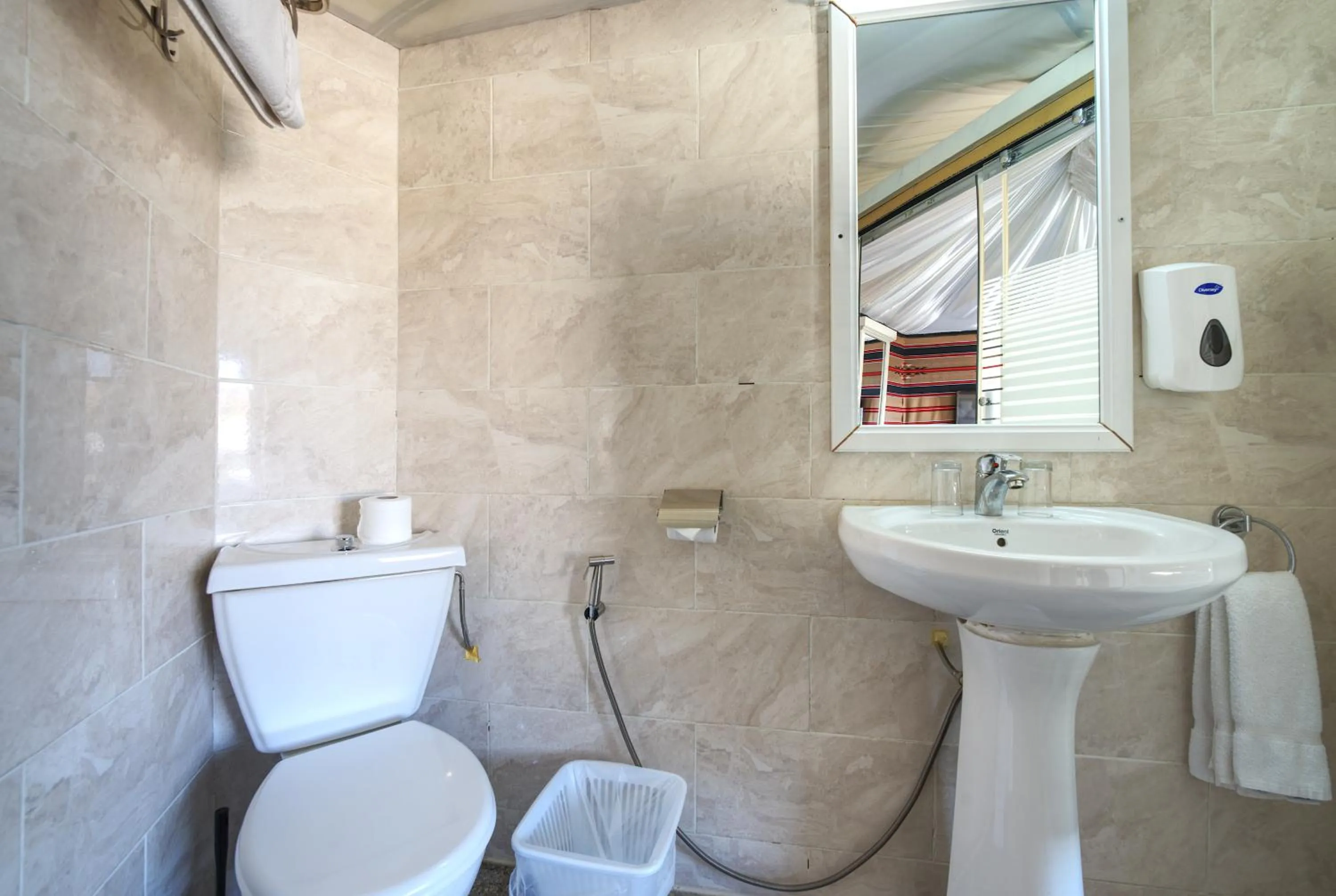 Bathroom in The Rock Camp Petra