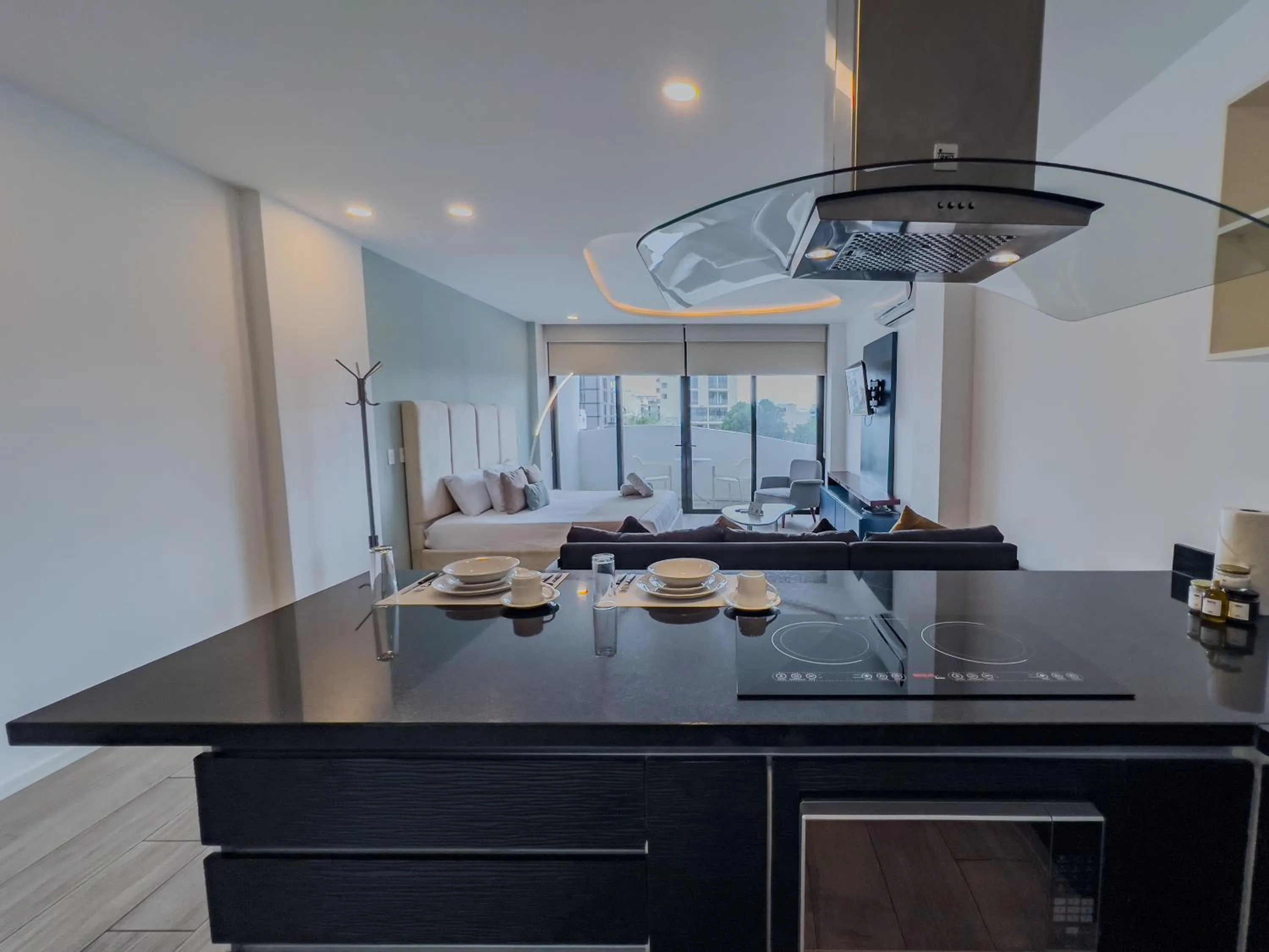 Kitchen or kitchenette in Mare Playa del Carmen