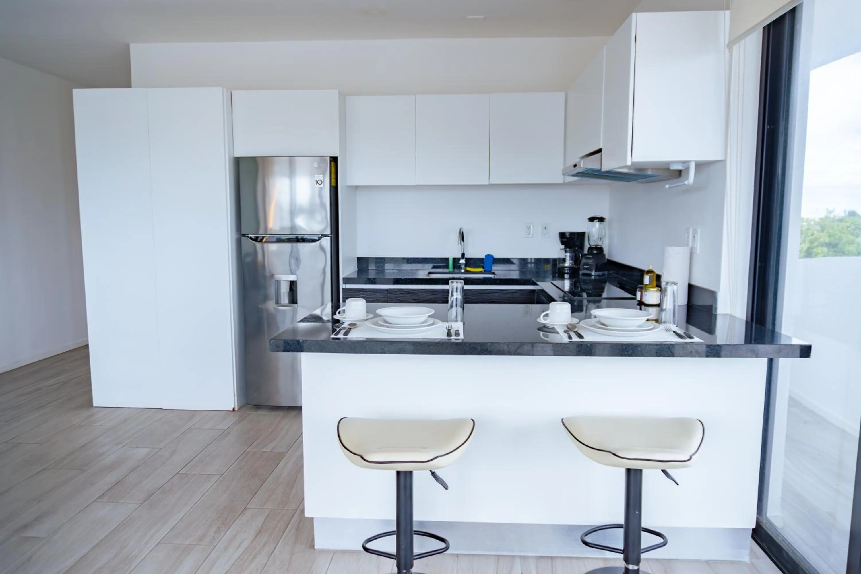 Kitchen or kitchenette in Mare Playa del Carmen