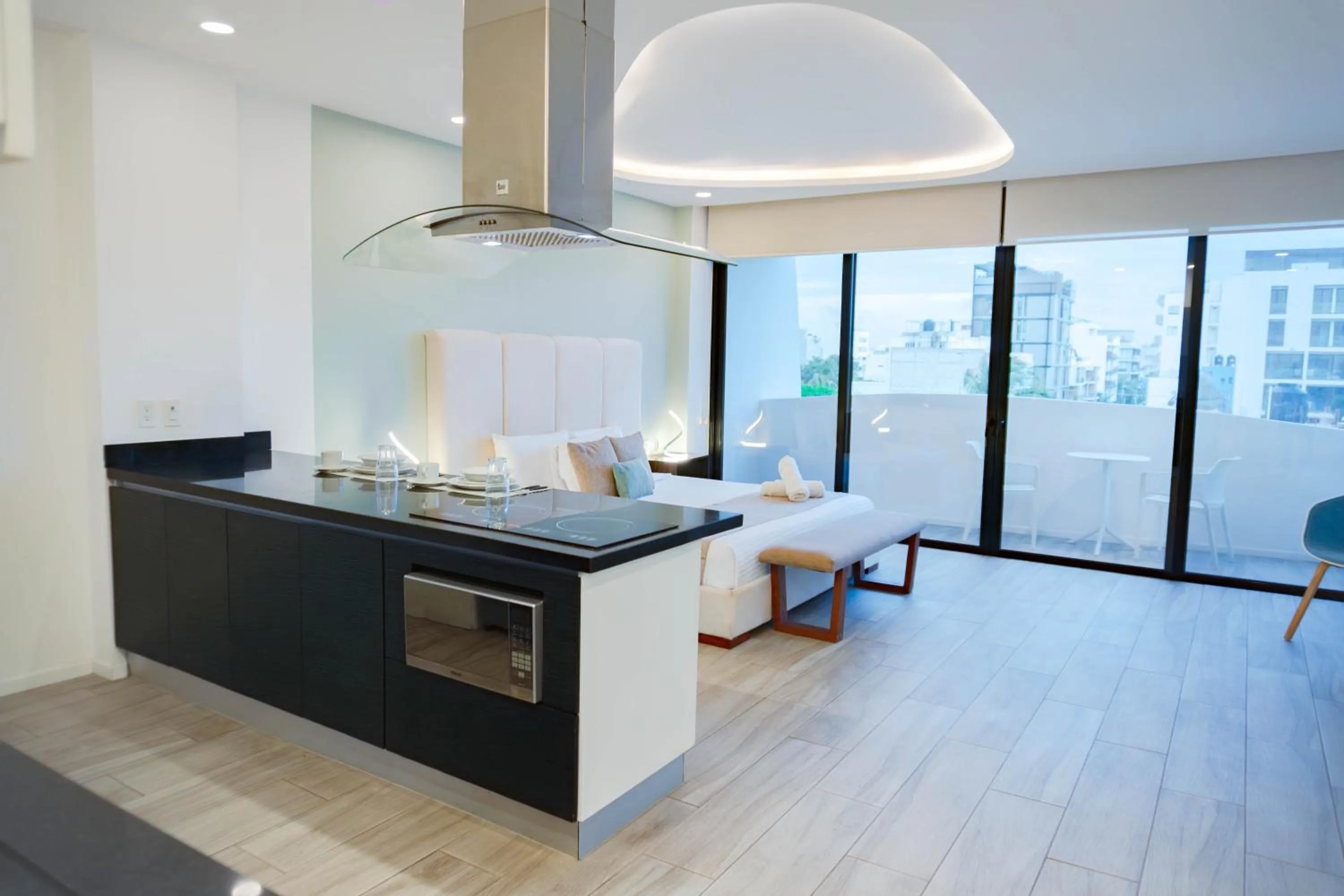 Kitchen or kitchenette in Mare Playa del Carmen