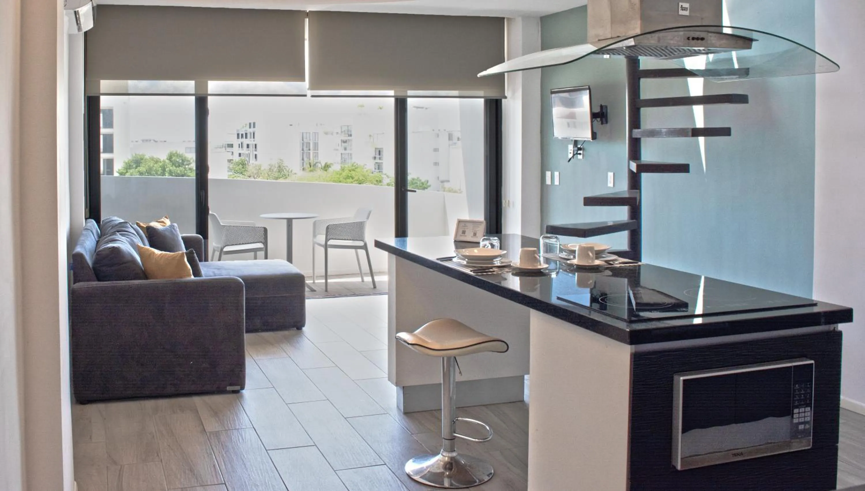 Kitchen or kitchenette in Mare Playa del Carmen