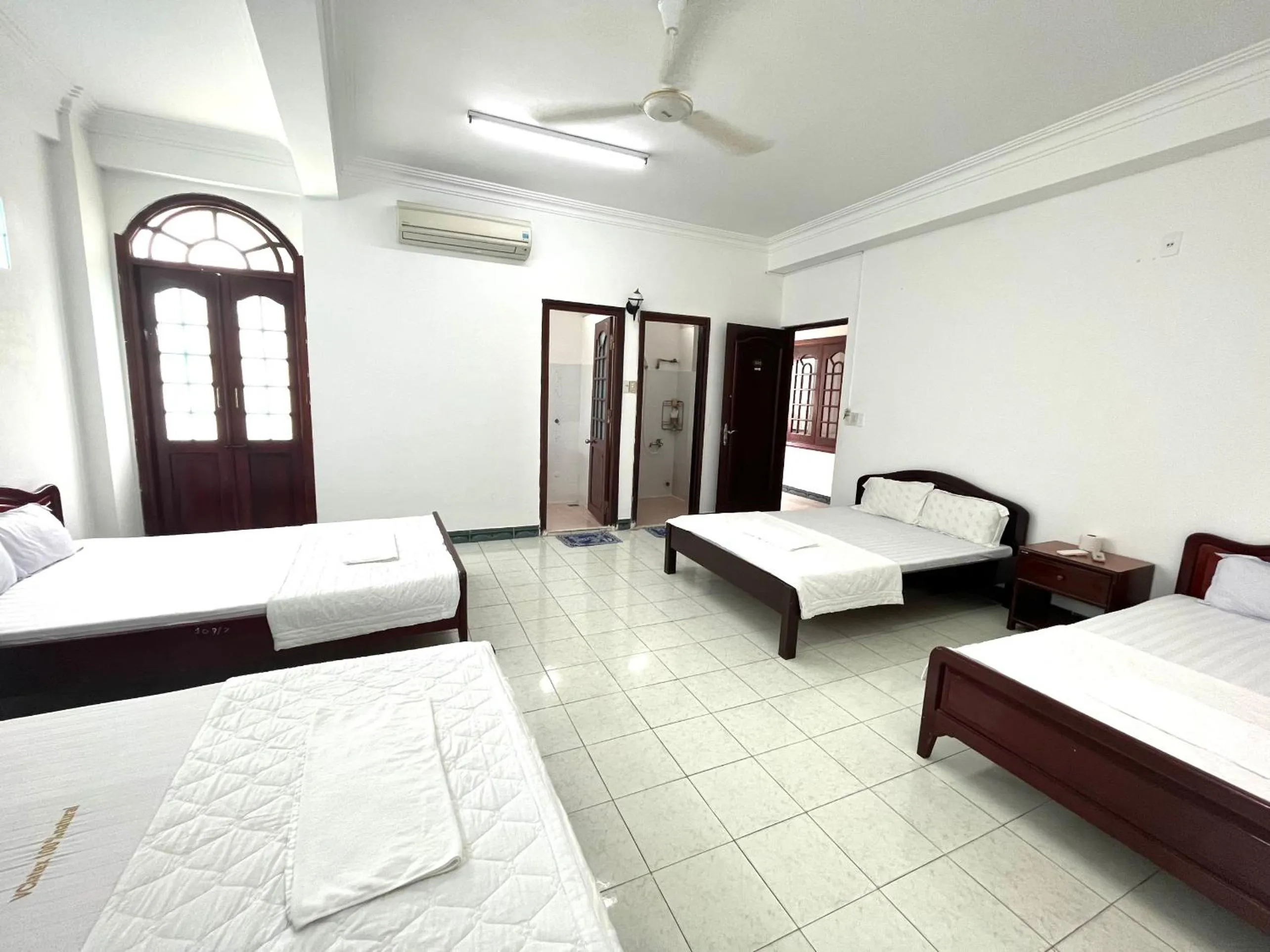 Bed in Khách sạn Thái Bình