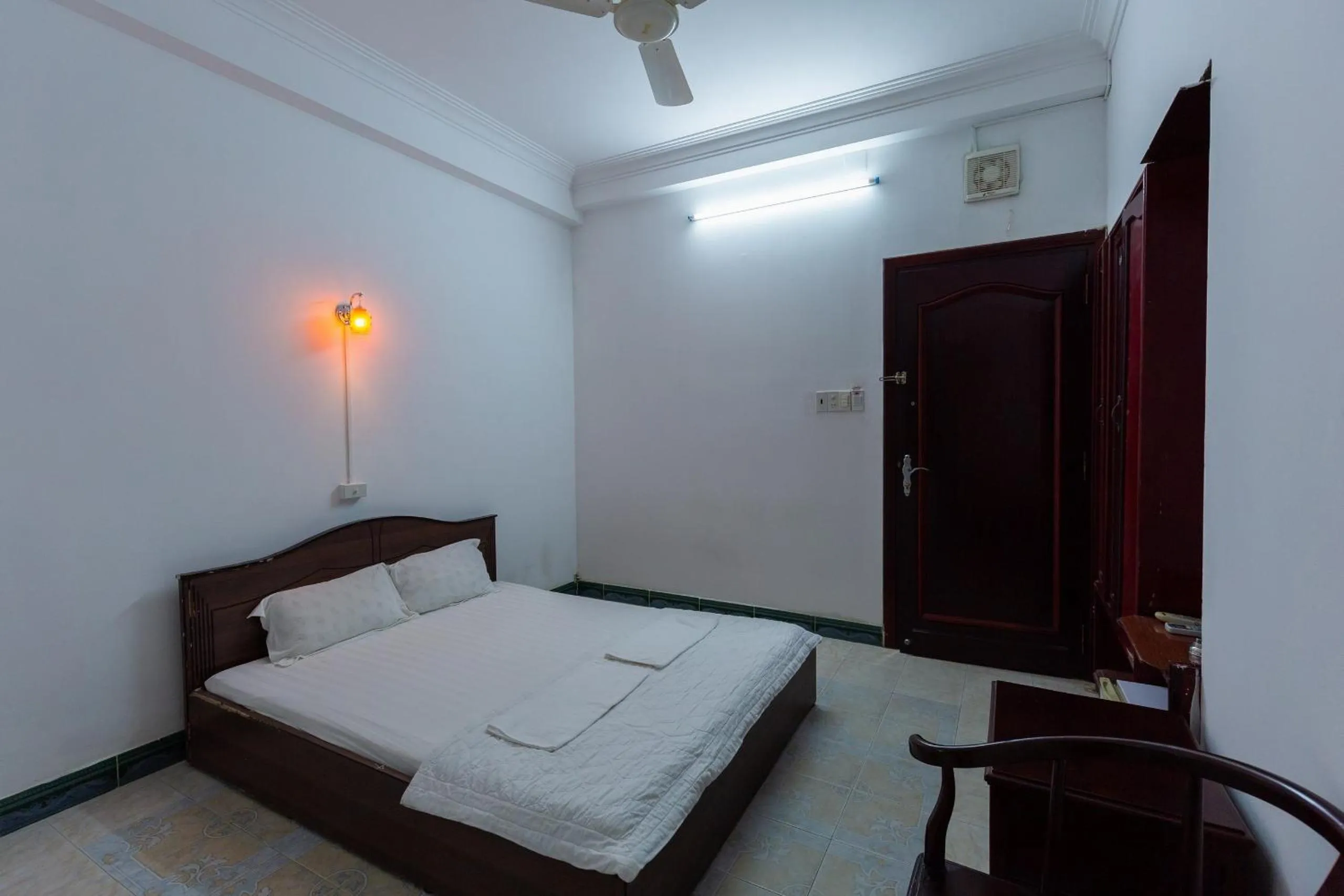 Bed in Khách sạn Thái Bình