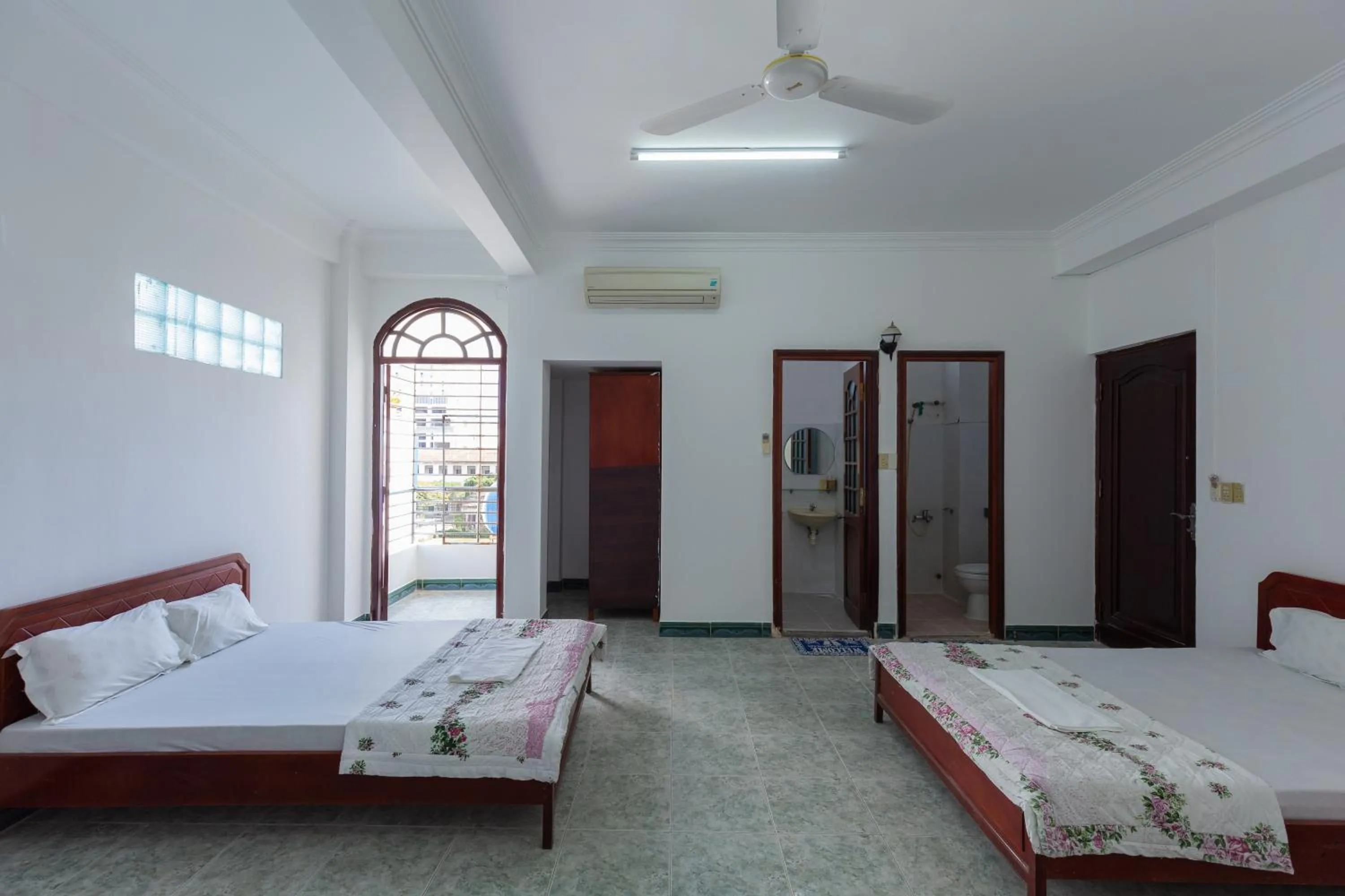 Bed in Khách sạn Thái Bình