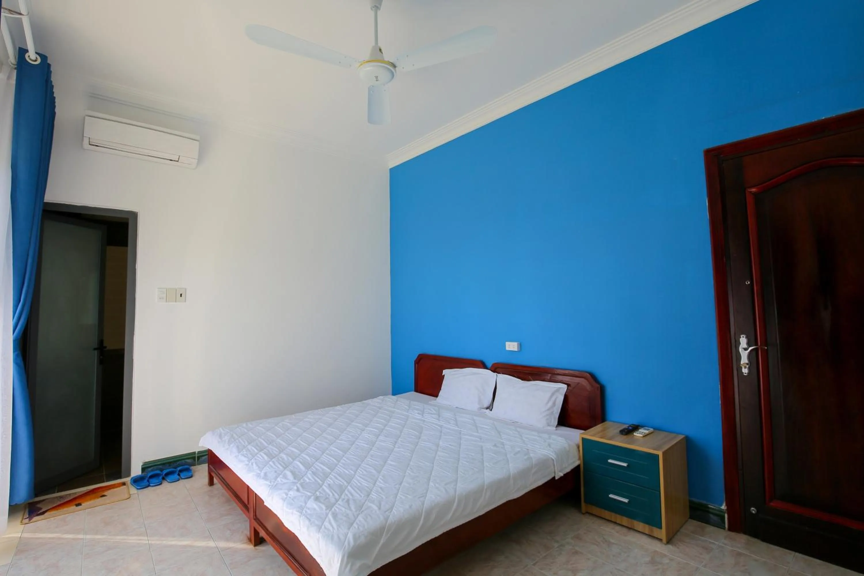 Bed in Khách sạn Thái Bình