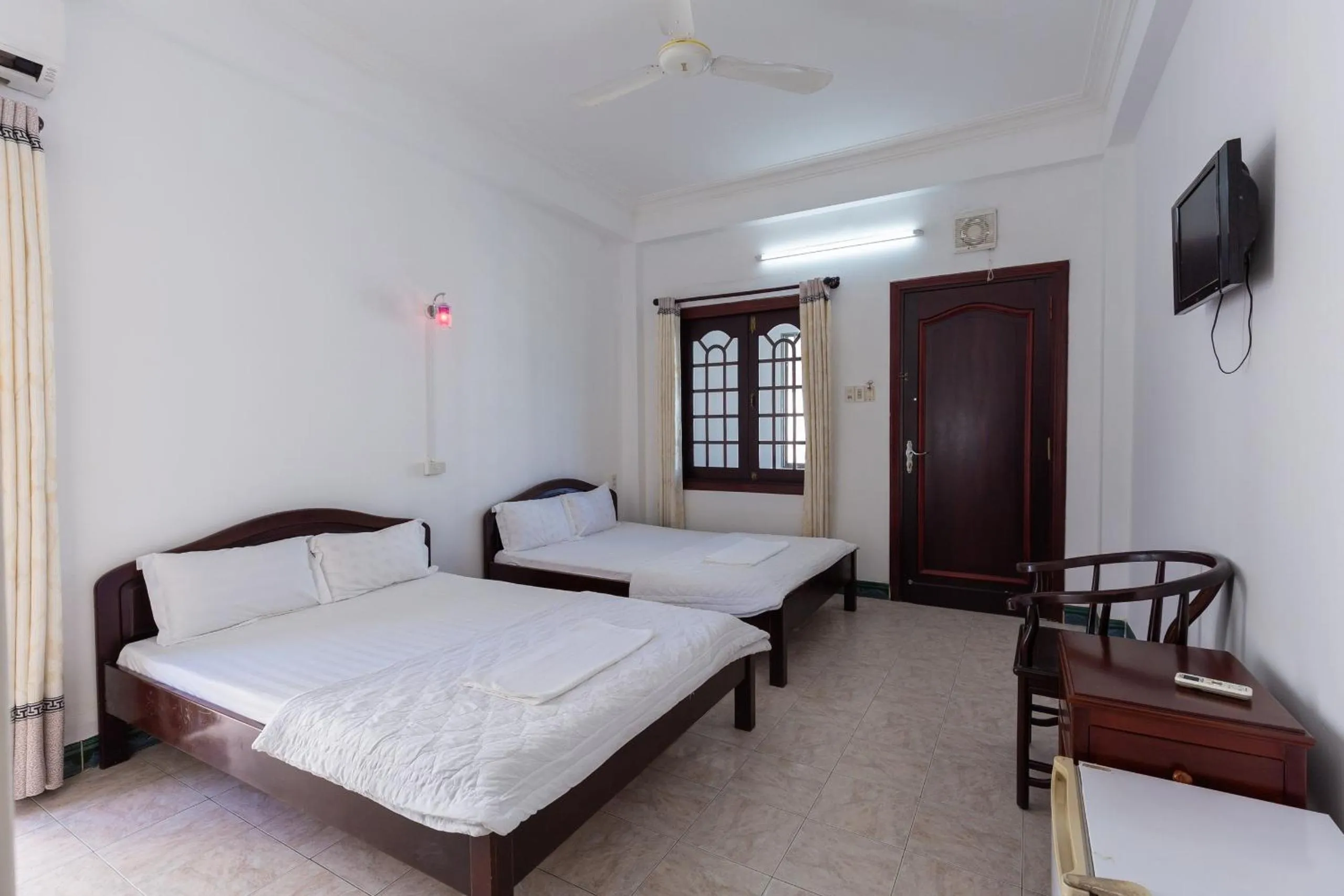 Bed in Khách sạn Thái Bình