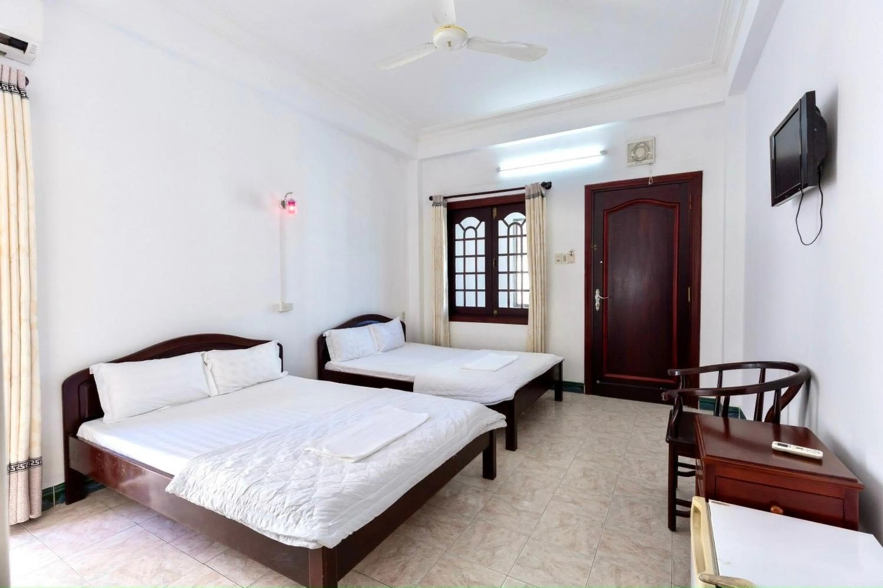 Bed in Khách sạn Thái Bình