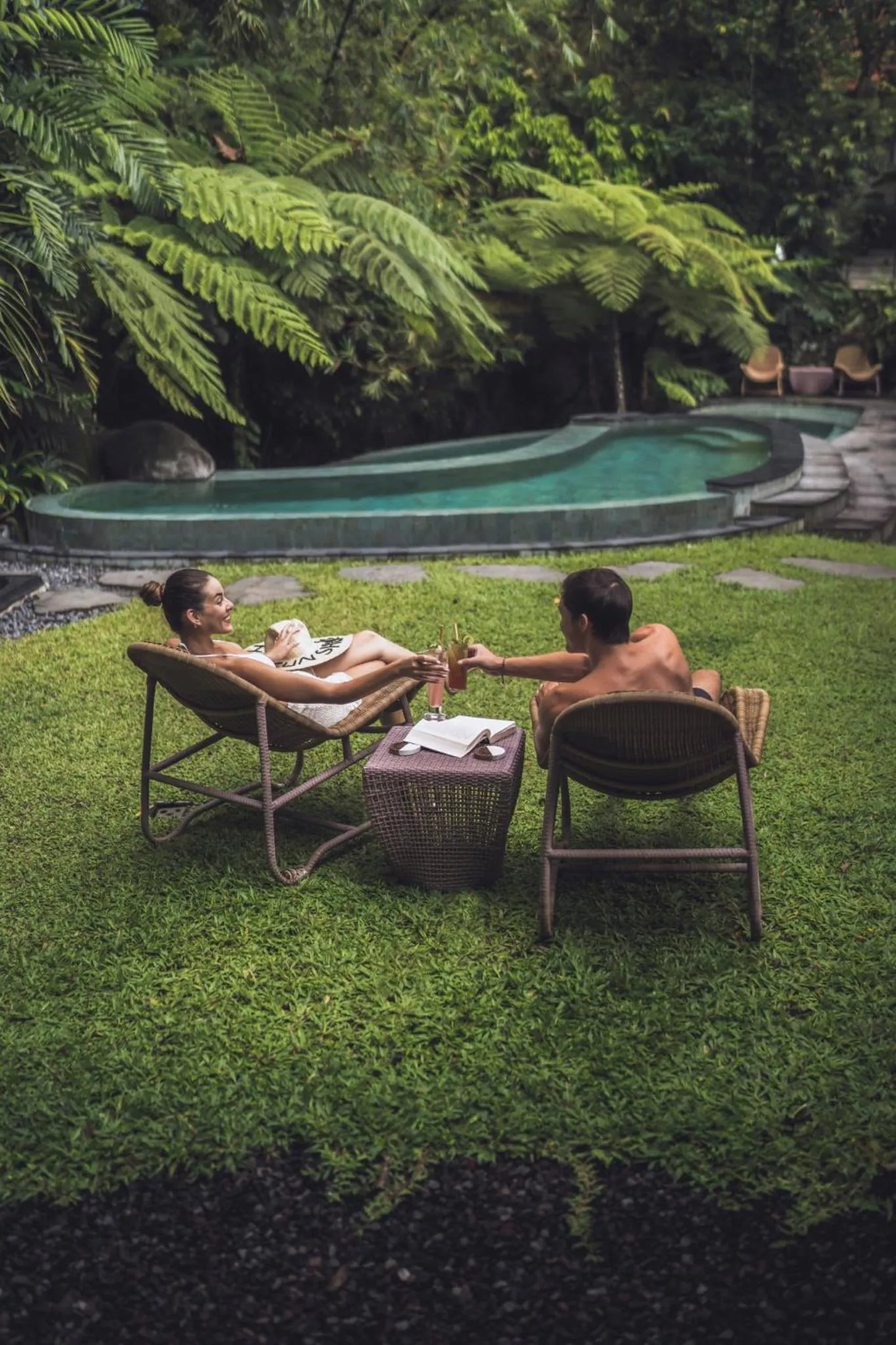 Swimming pool in Amarea Resort & Spa Ubud by Ini Vie Hospitality
