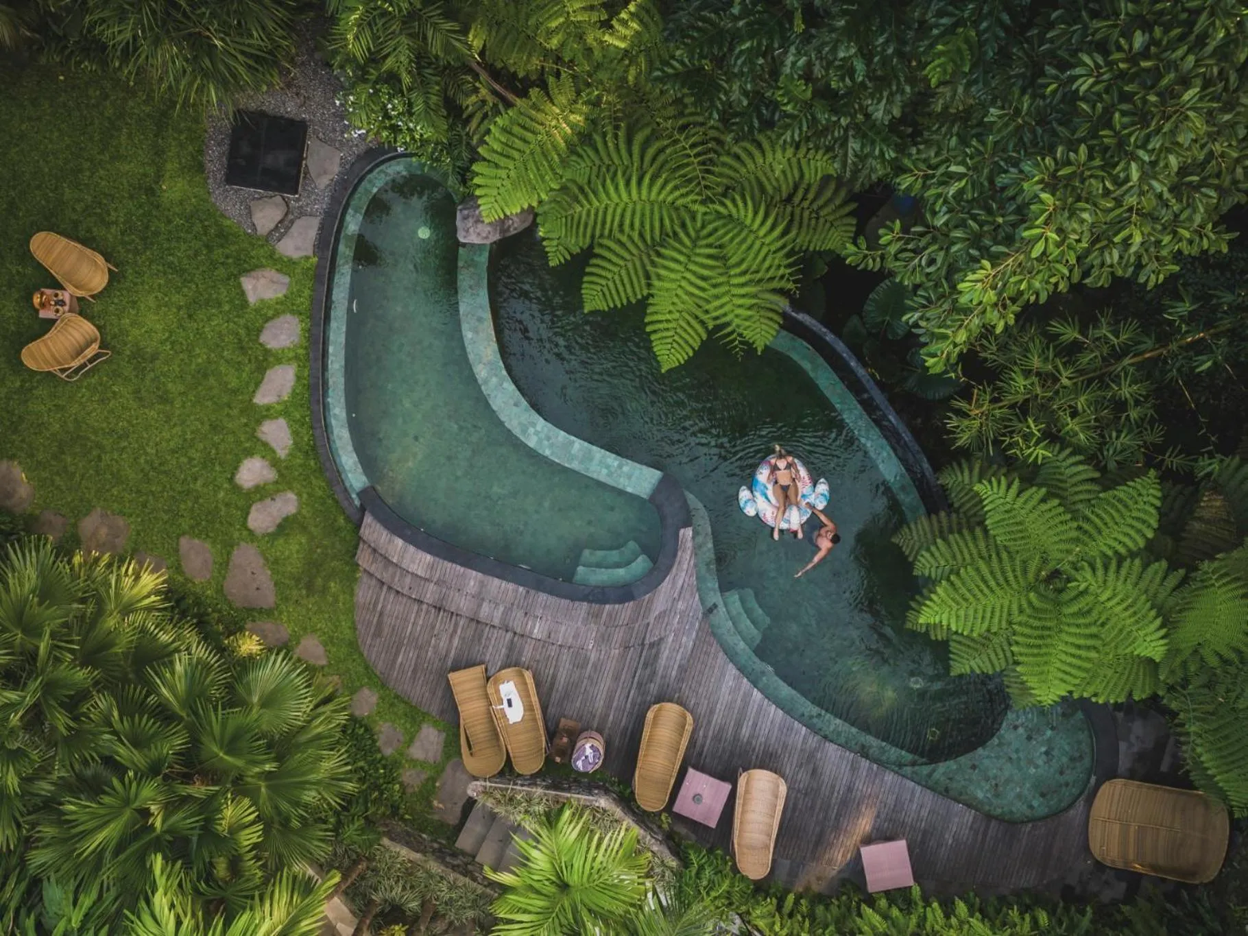 Swimming pool in Amarea Resort & Spa Ubud by Ini Vie Hospitality