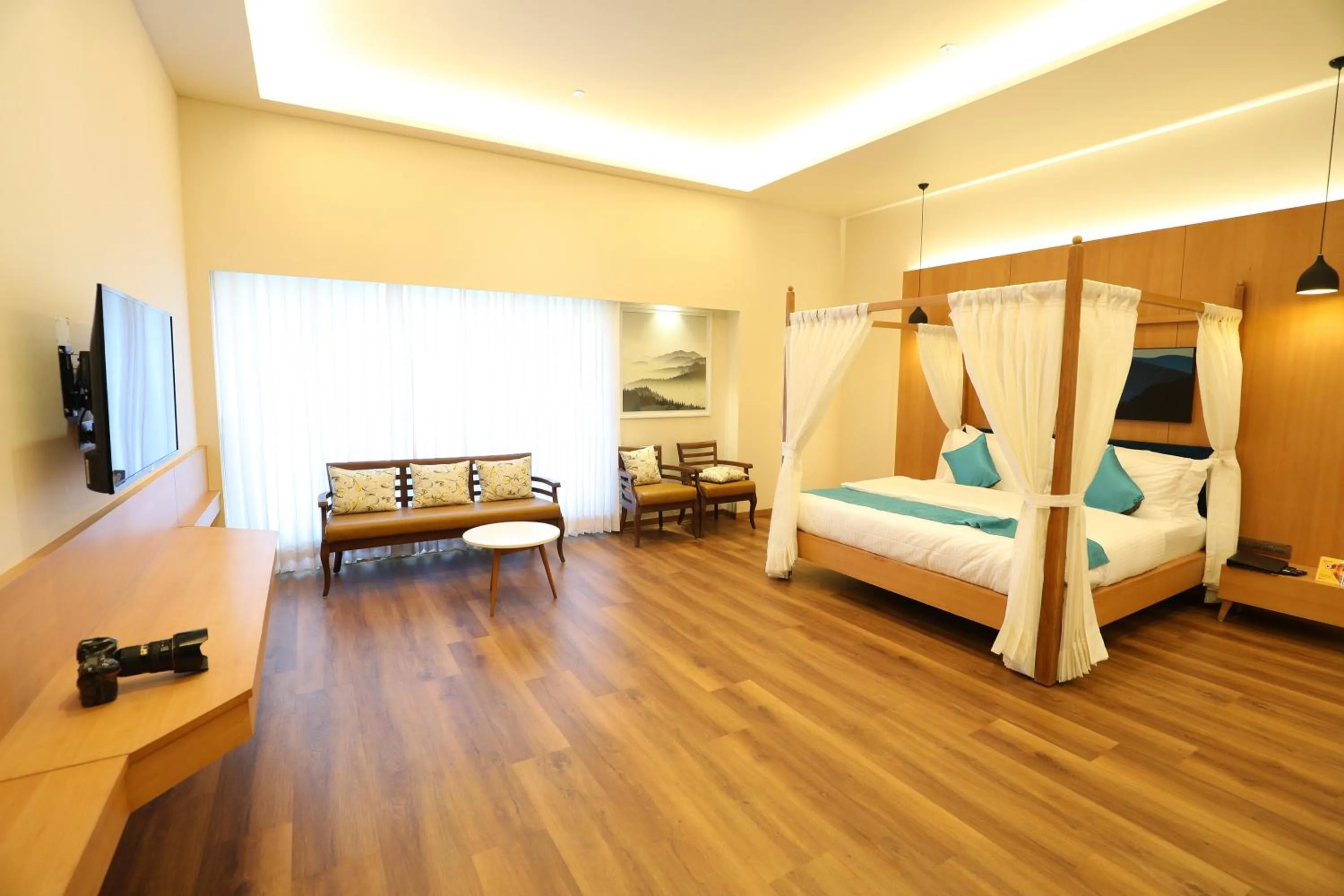 Bed in Hotel Blueivy Anand