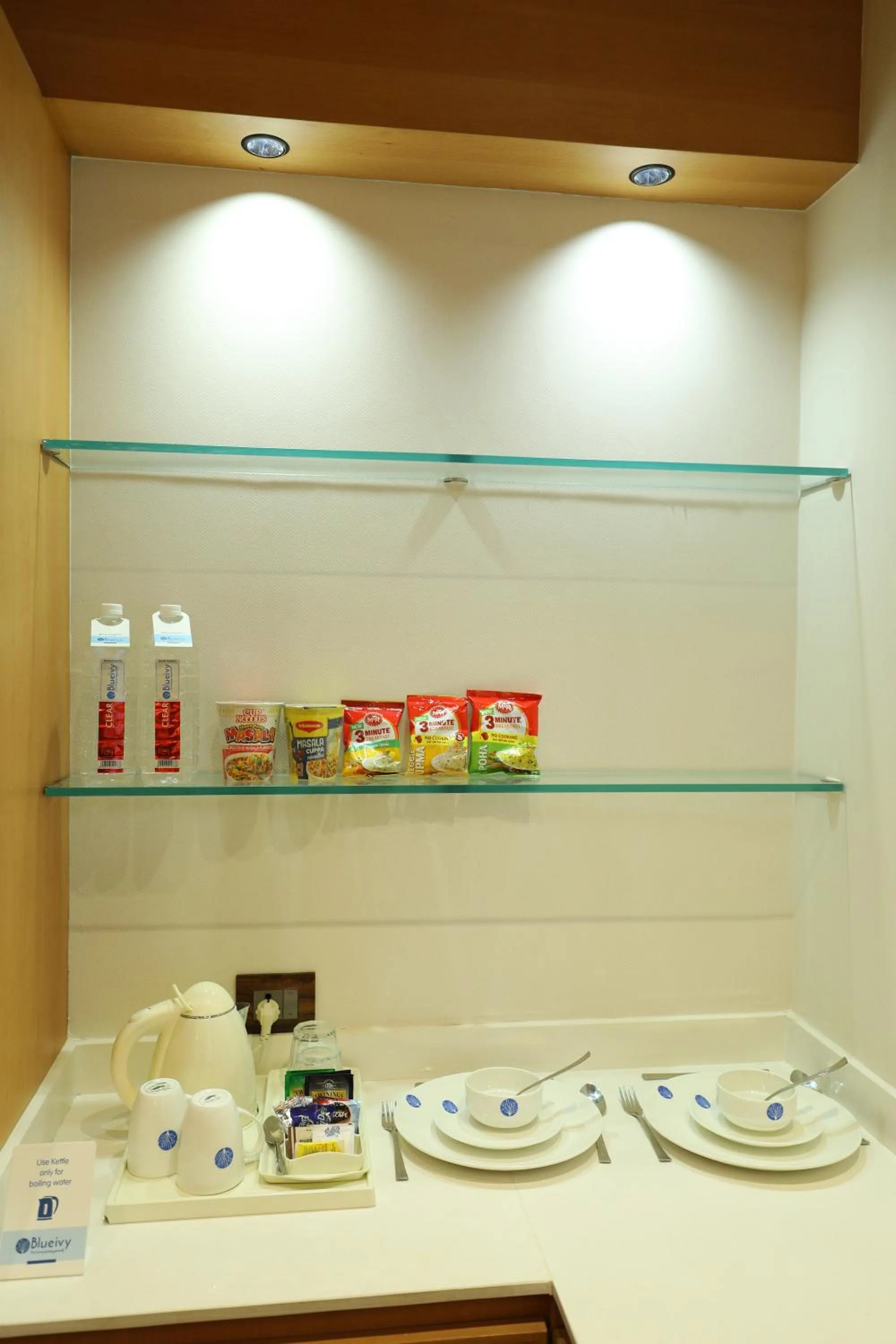 Dining area in Hotel Blueivy Anand