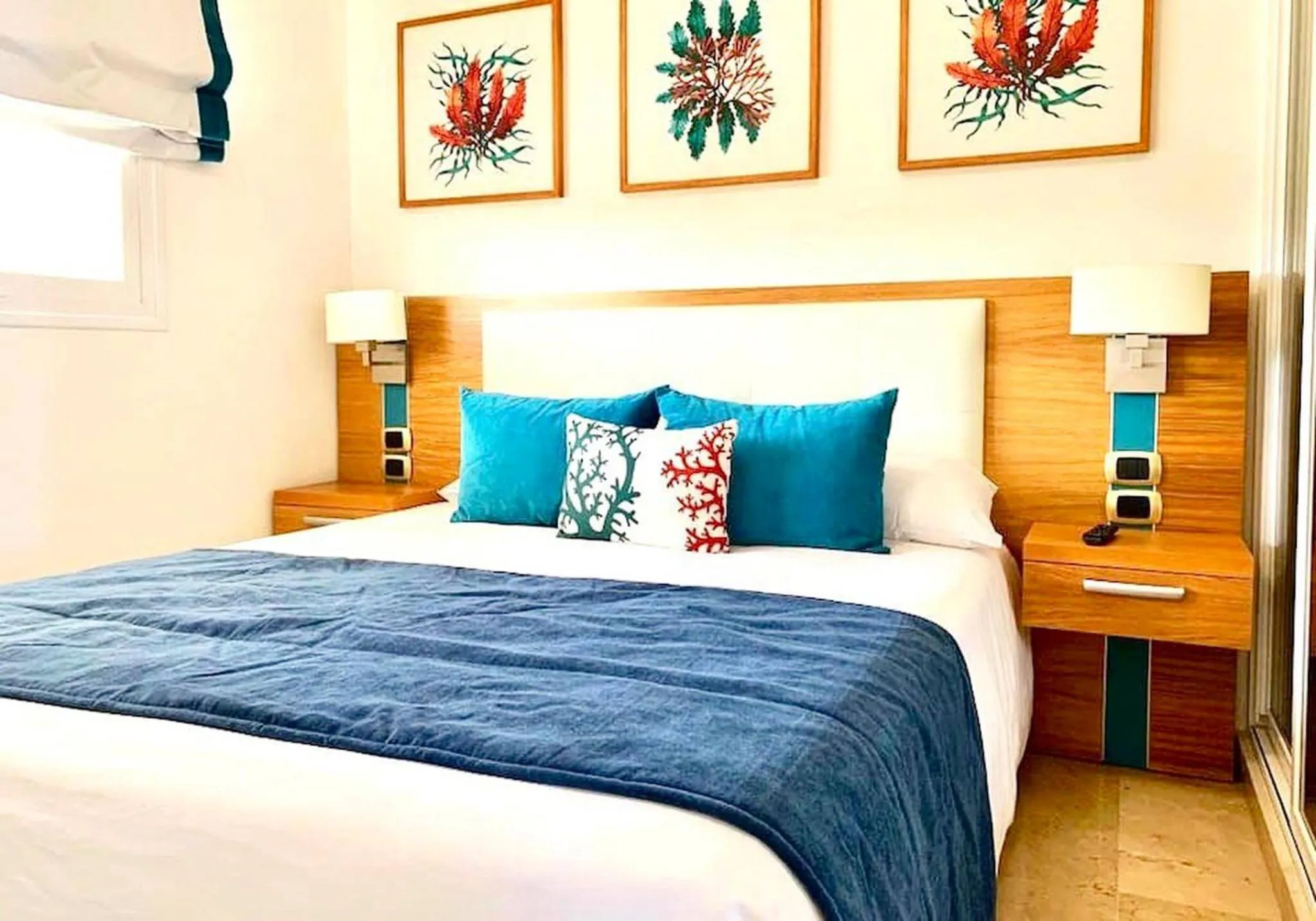 Bed in Apartamento 120 Jardin Privado Cana Rock