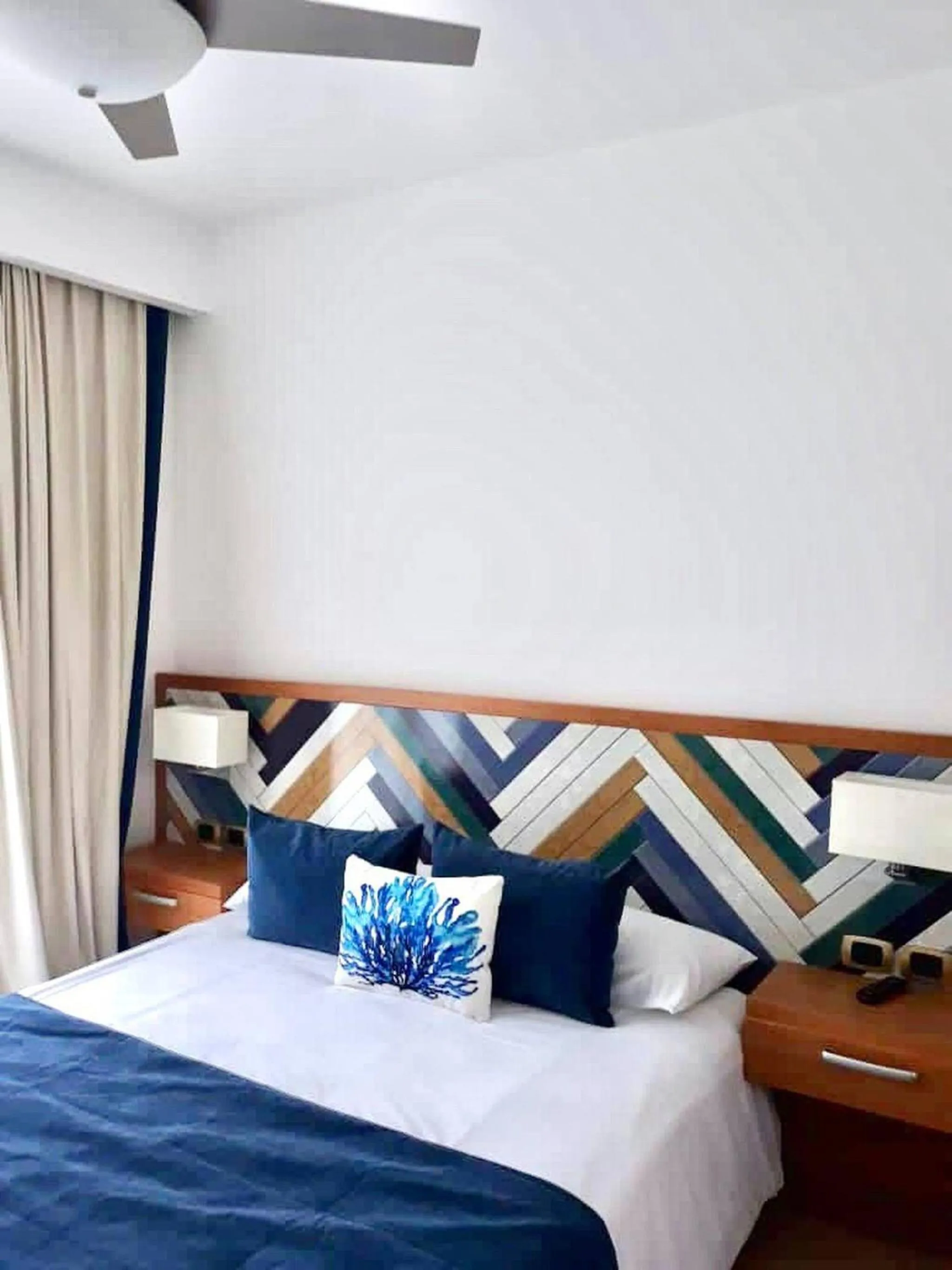 Bed in Apartamento 120 Jardin Privado Cana Rock