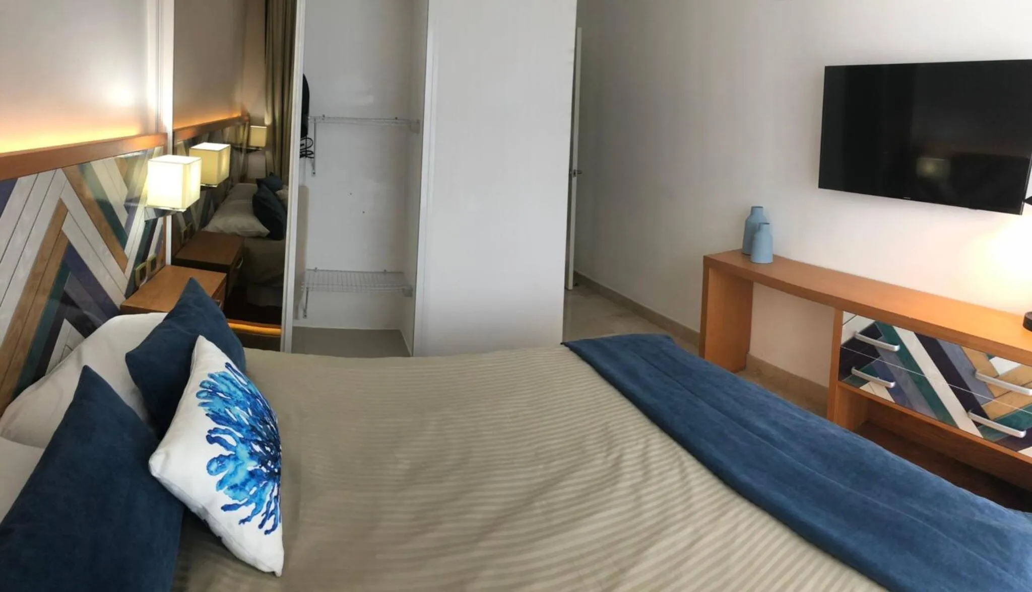 Bed in Apartamento 120 Jardin Privado Cana Rock