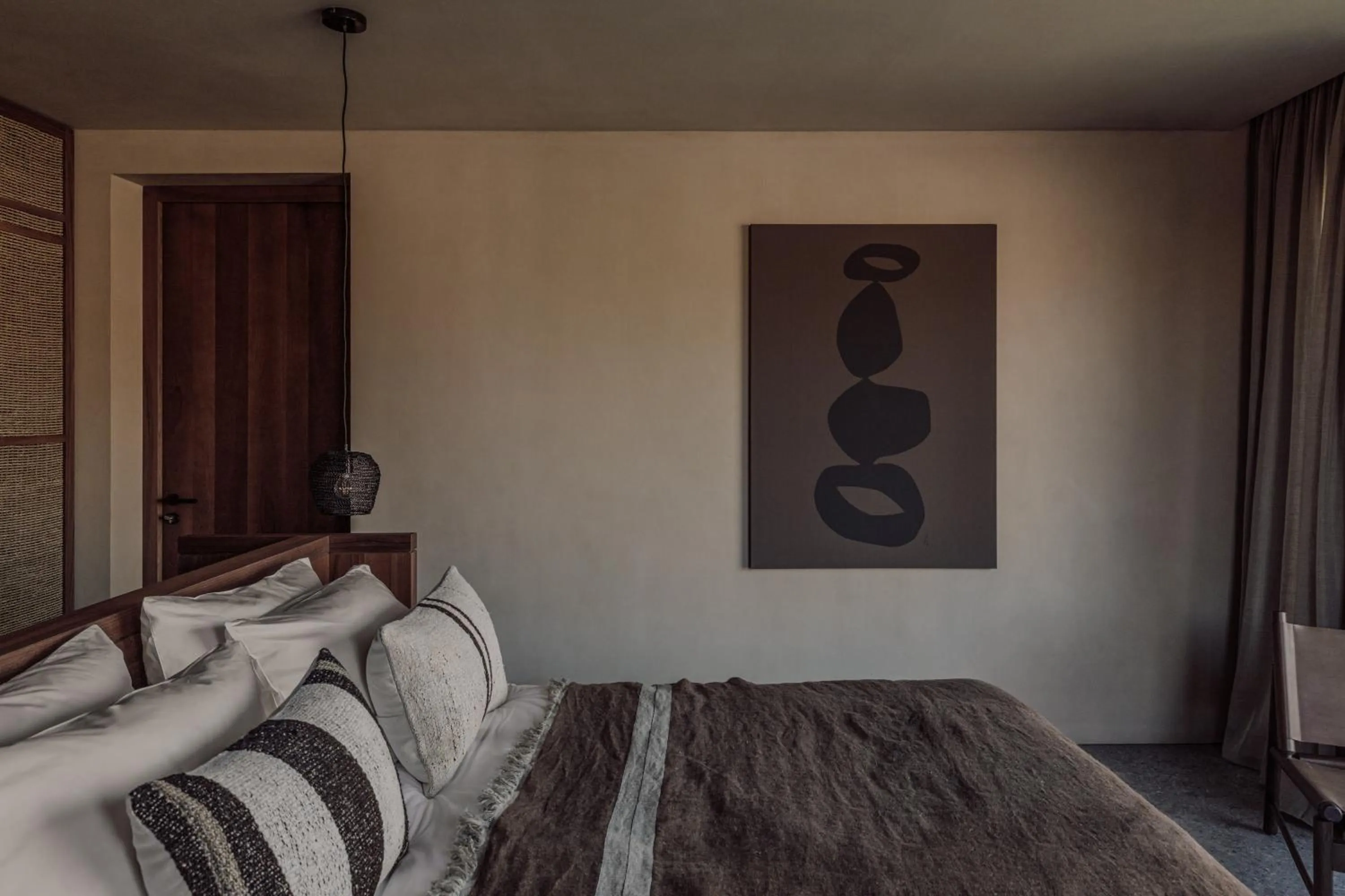 Bedroom, Bed in Casa Cook Samos - Adults only