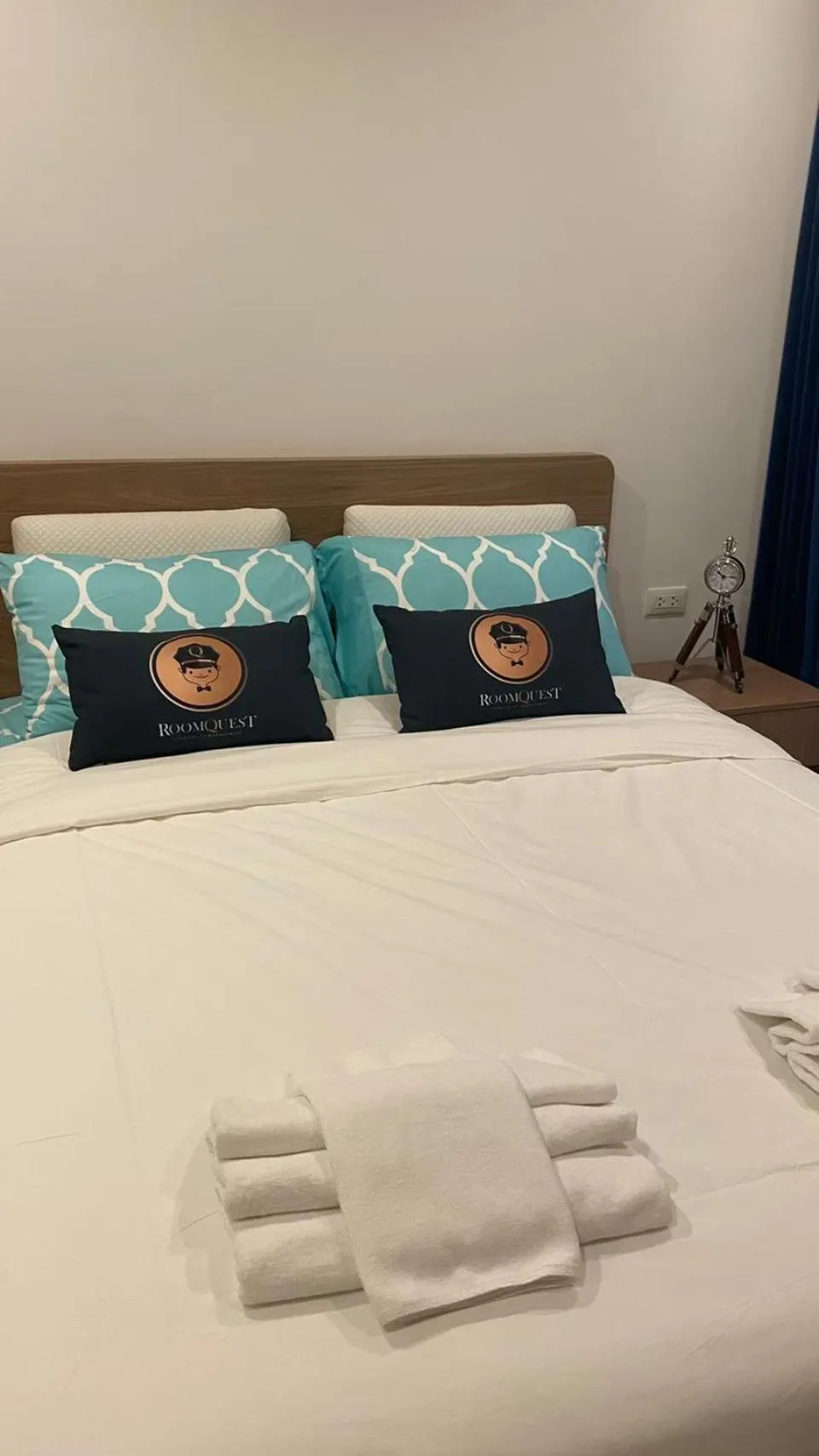 Bed in RoomQuest Hua-Hin Lahabana