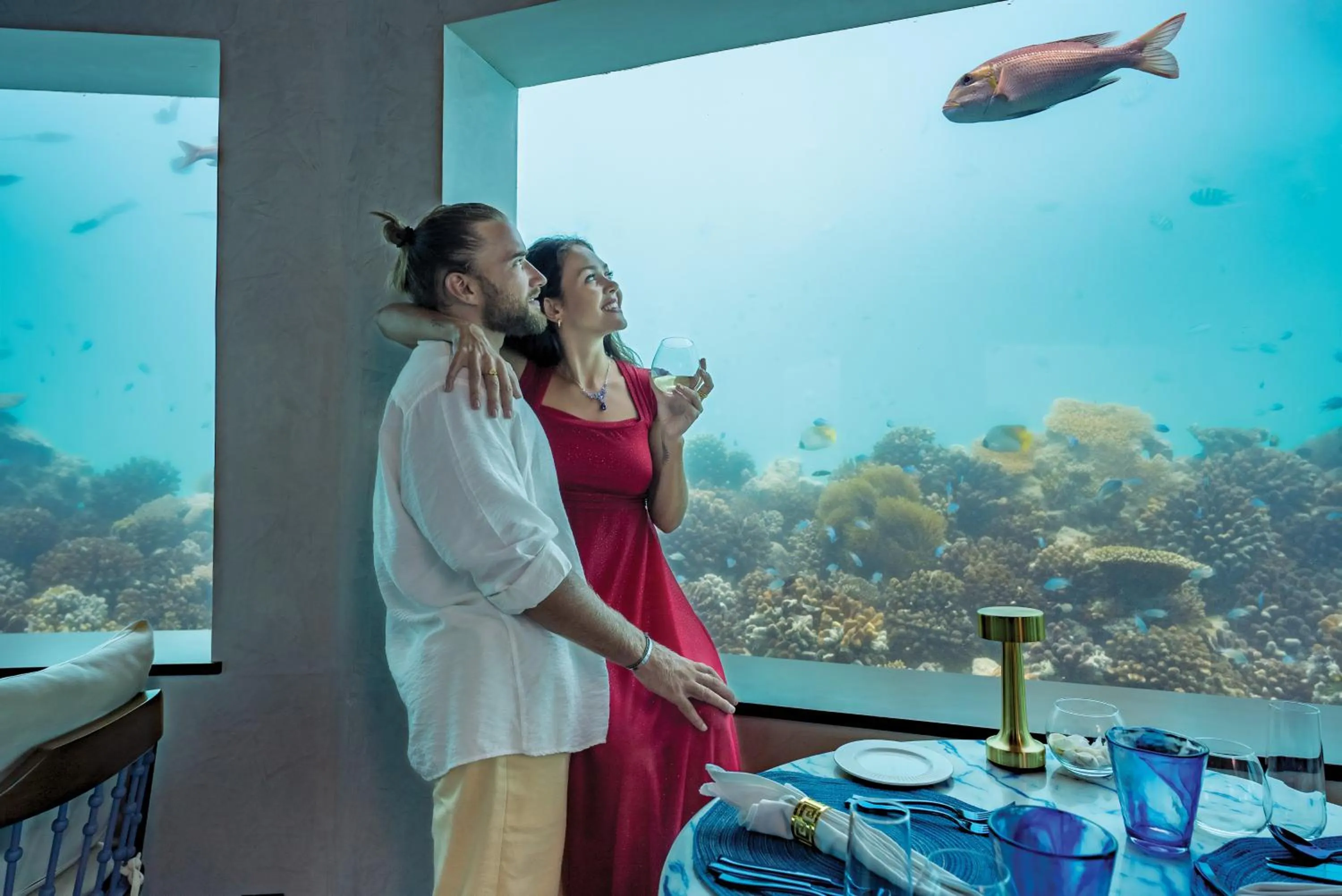 Dining area in OBLU SELECT Lobigili - Premium All-Inclusive with Free Transfers