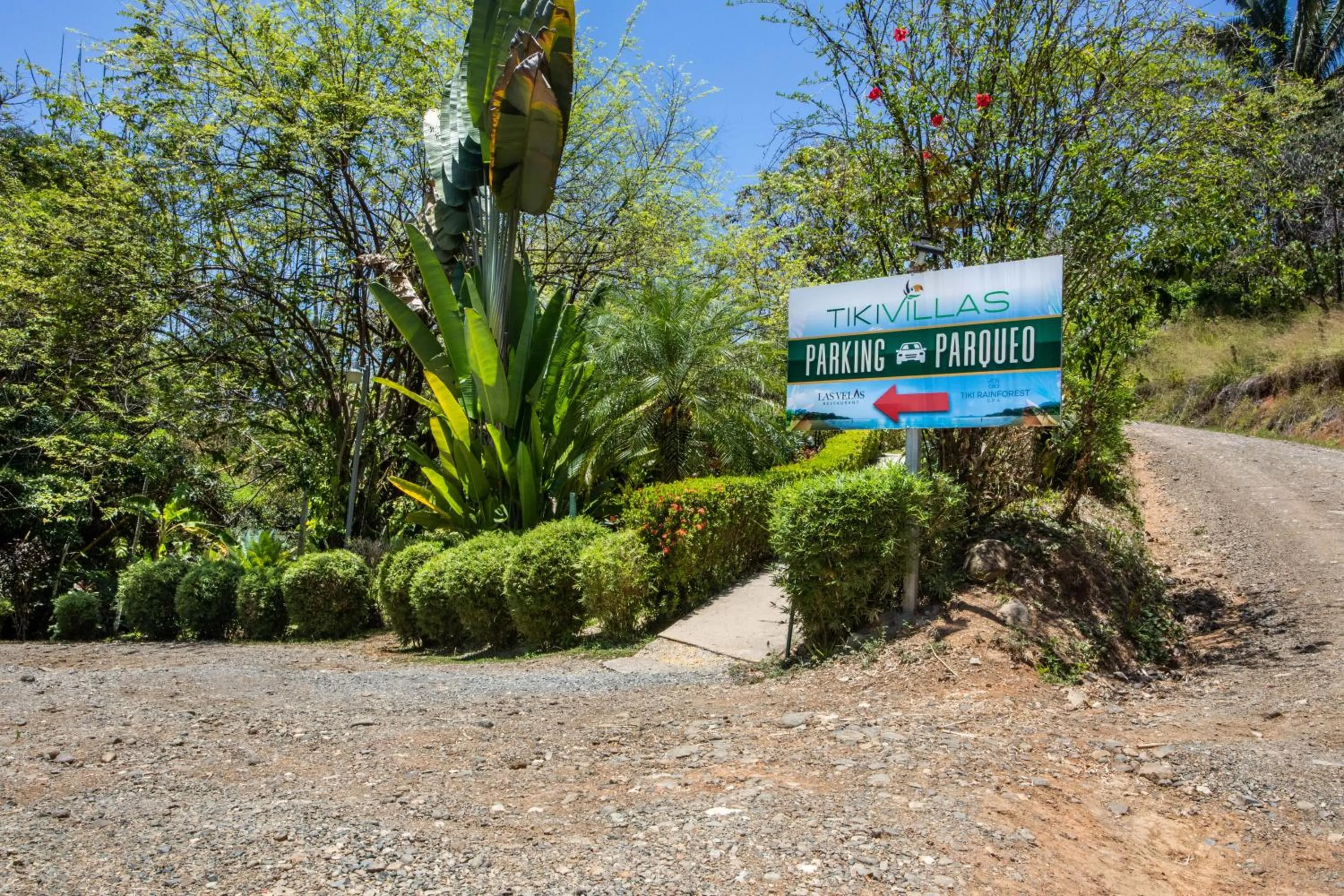 Facade/entrance in Tiki Villas Rainforest Lodge - Adults Only