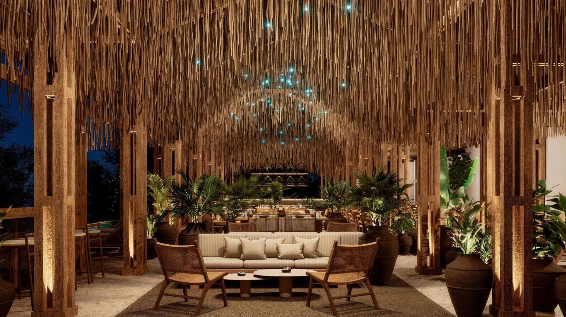 Lobby or reception in Tiki Villas Rainforest Lodge - Adults Only